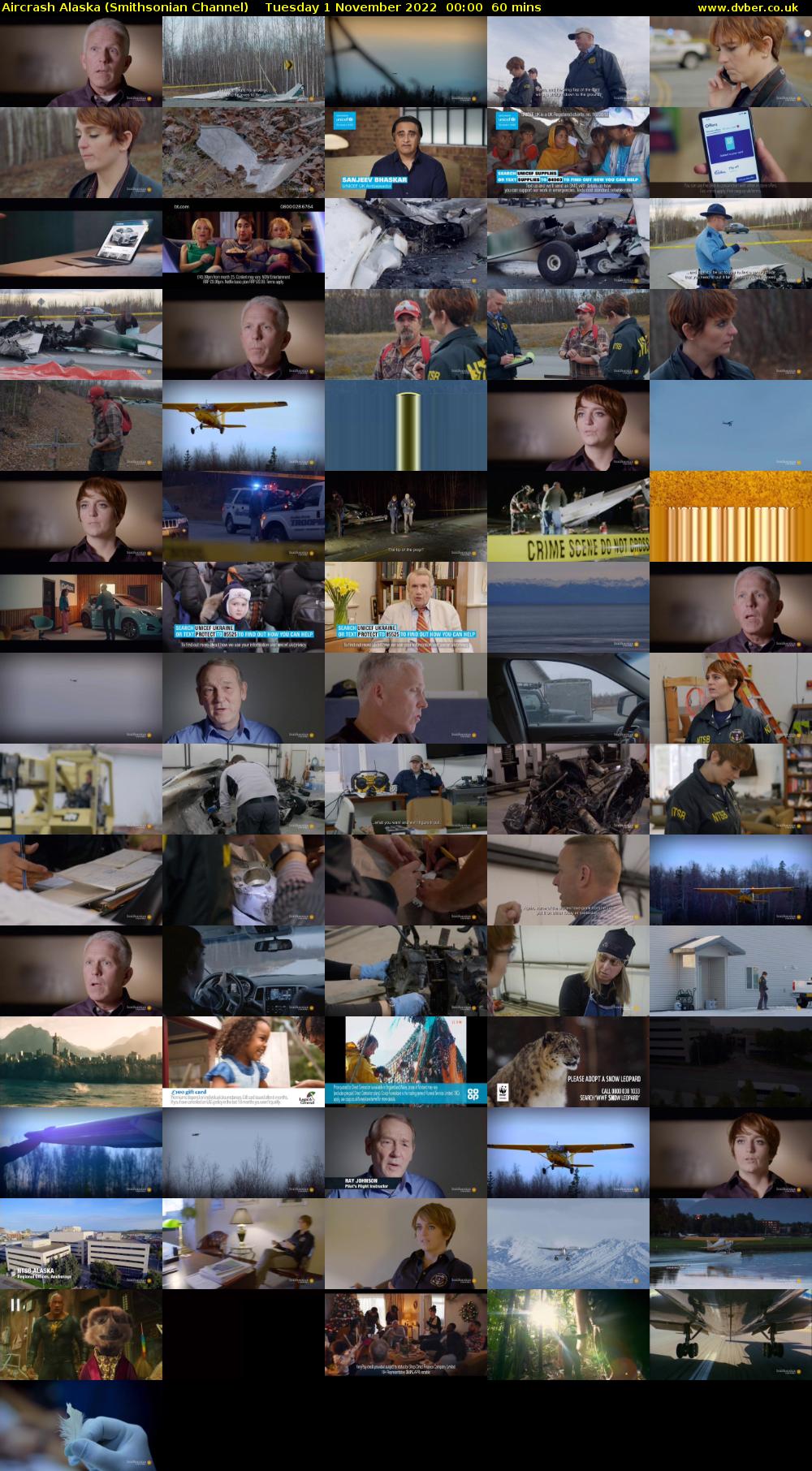 Aircrash Alaska (Smithsonian Channel) Tuesday 1 November 2022 00:00 - 01:00
