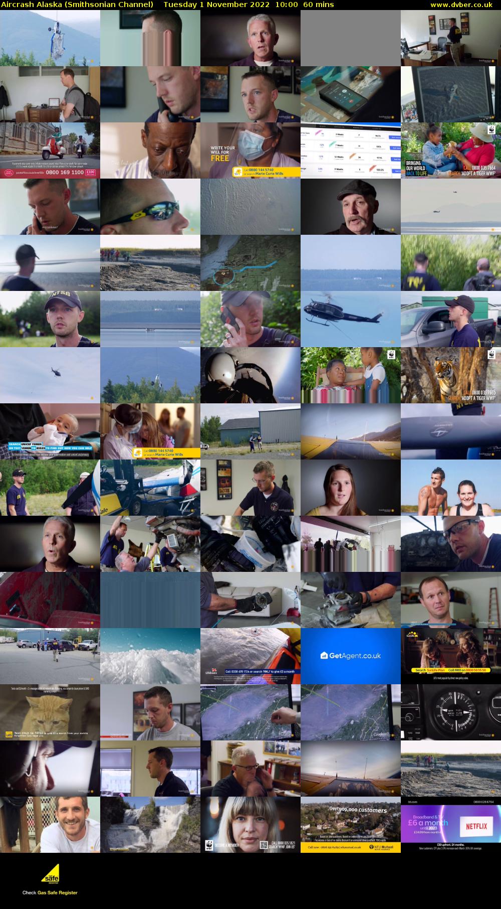Aircrash Alaska (Smithsonian Channel) Tuesday 1 November 2022 10:00 - 11:00