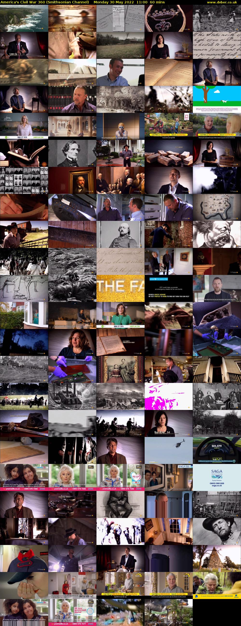 America's Civil War 360 (Smithsonian Channel) Monday 30 May 2022 11:00 - 12:00