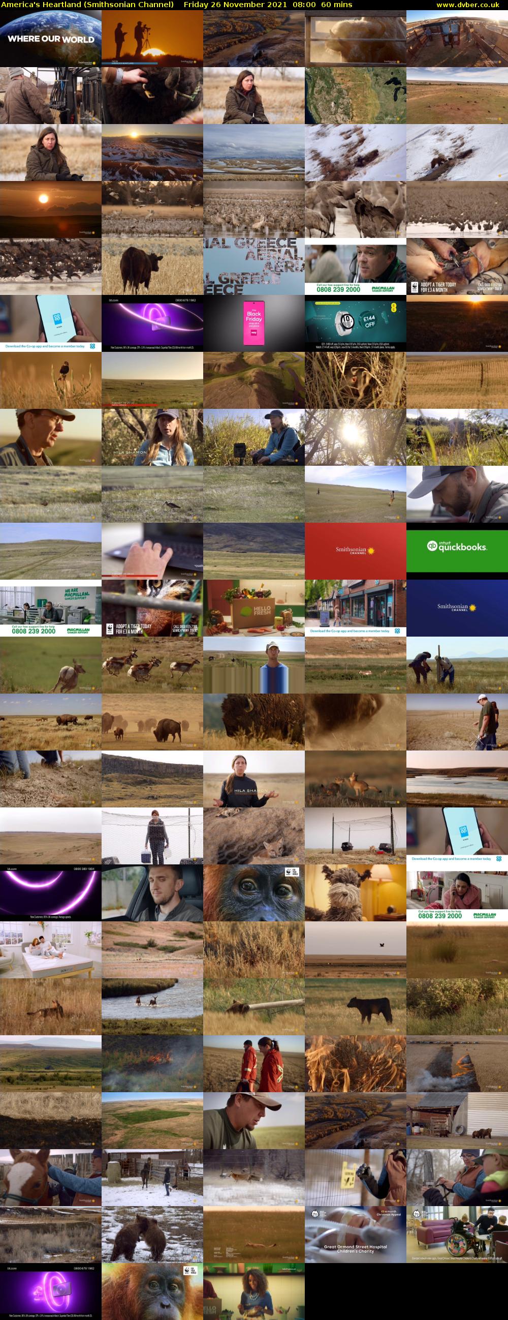 America's Heartland (Smithsonian Channel) Friday 26 November 2021 08:00 - 09:00