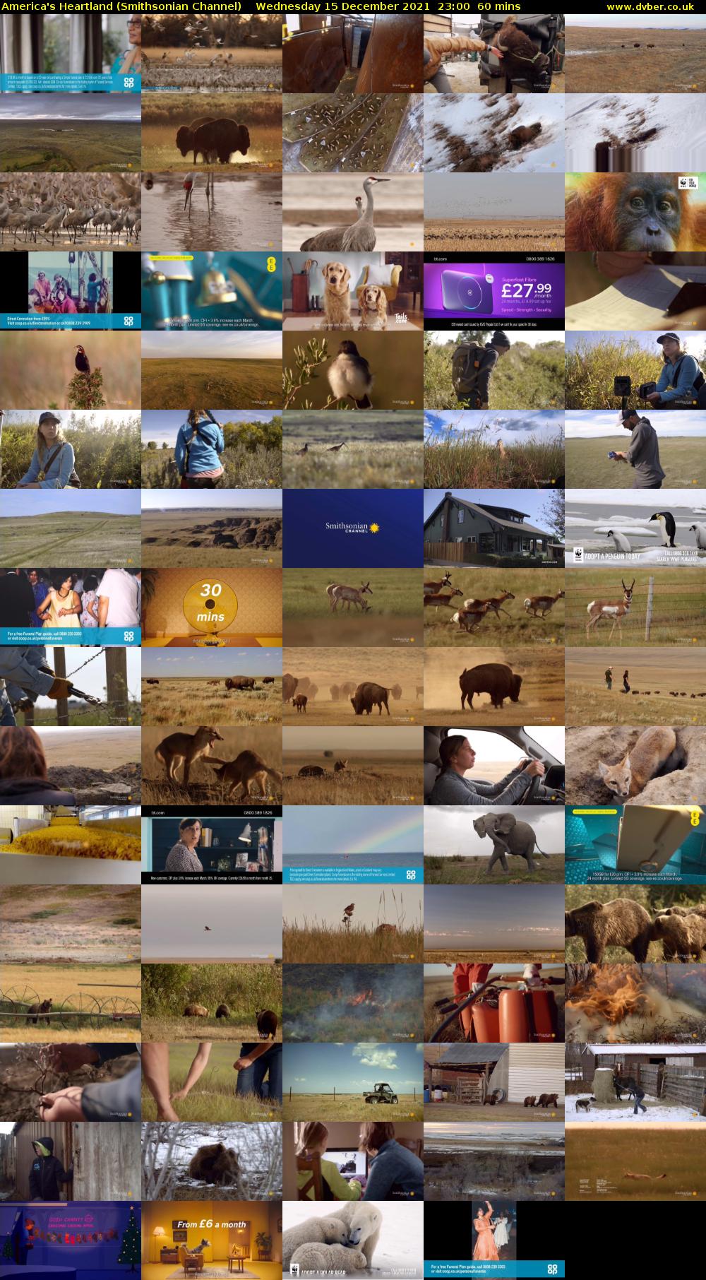 America's Heartland (Smithsonian Channel) Wednesday 15 December 2021 23:00 - 00:00