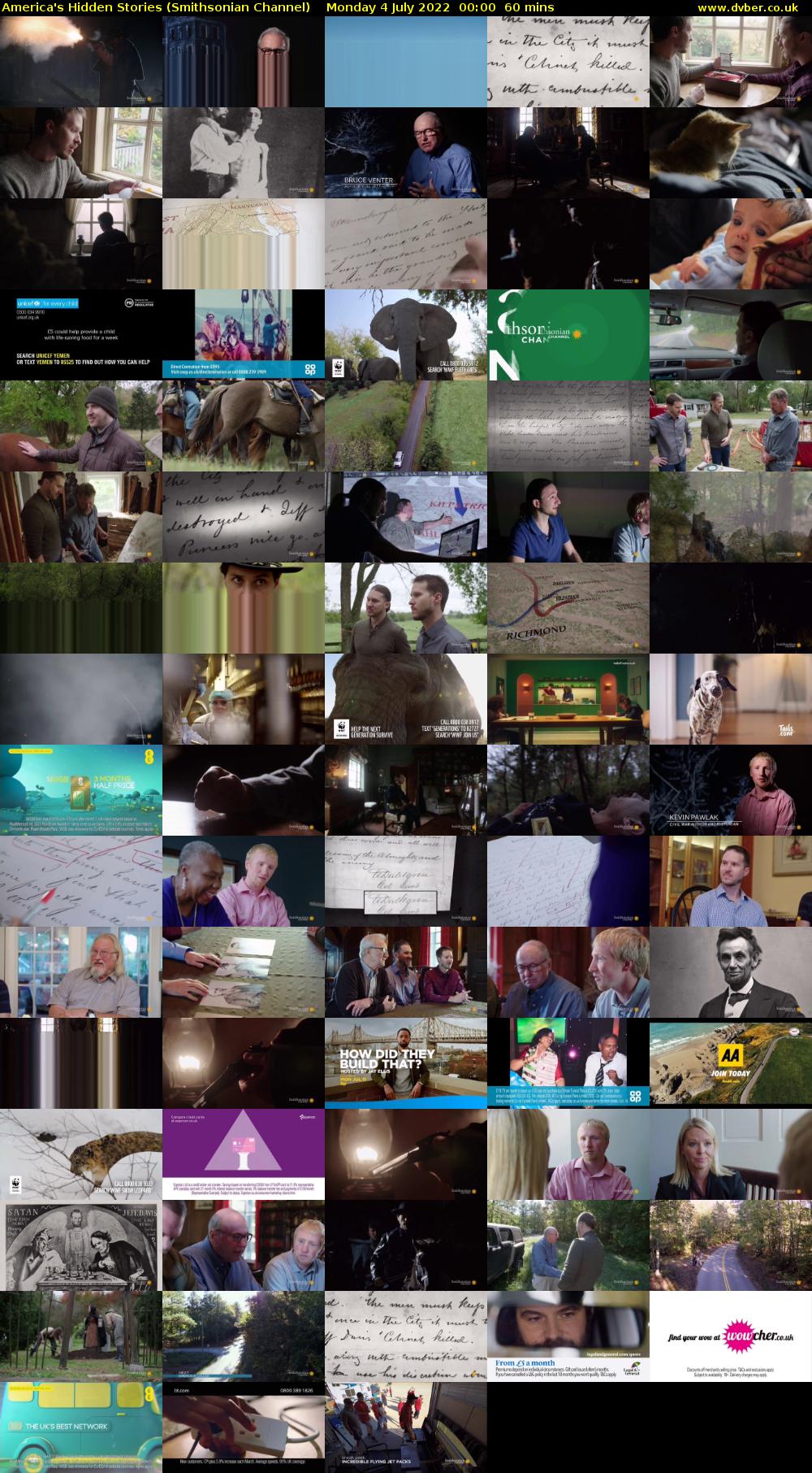 America's Hidden Stories (Smithsonian Channel) Monday 4 July 2022 00:00 - 01:00