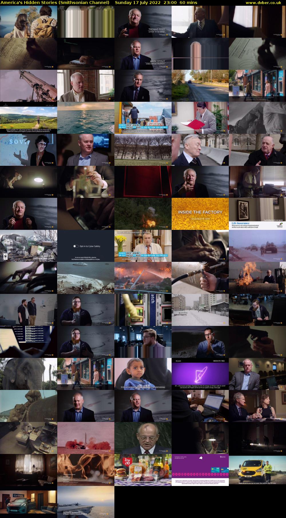 America's Hidden Stories (Smithsonian Channel) Sunday 17 July 2022 23:00 - 00:00
