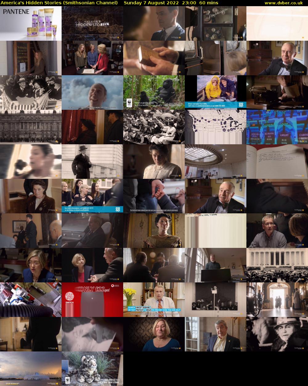America's Hidden Stories (Smithsonian Channel) Sunday 7 August 2022 23:00 - 00:00