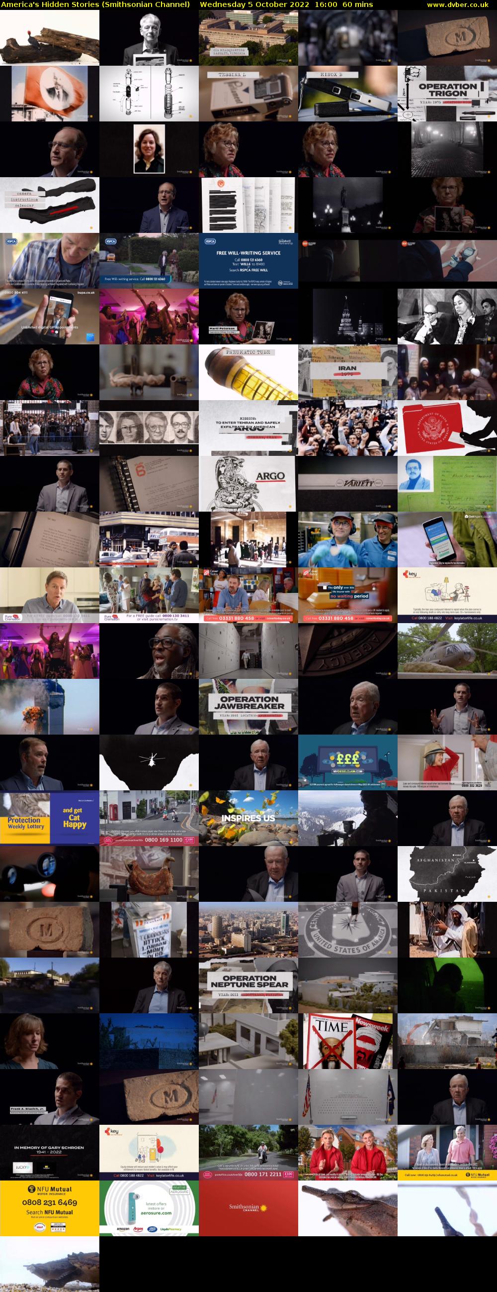 America's Hidden Stories (Smithsonian Channel) Wednesday 5 October 2022 16:00 - 17:00