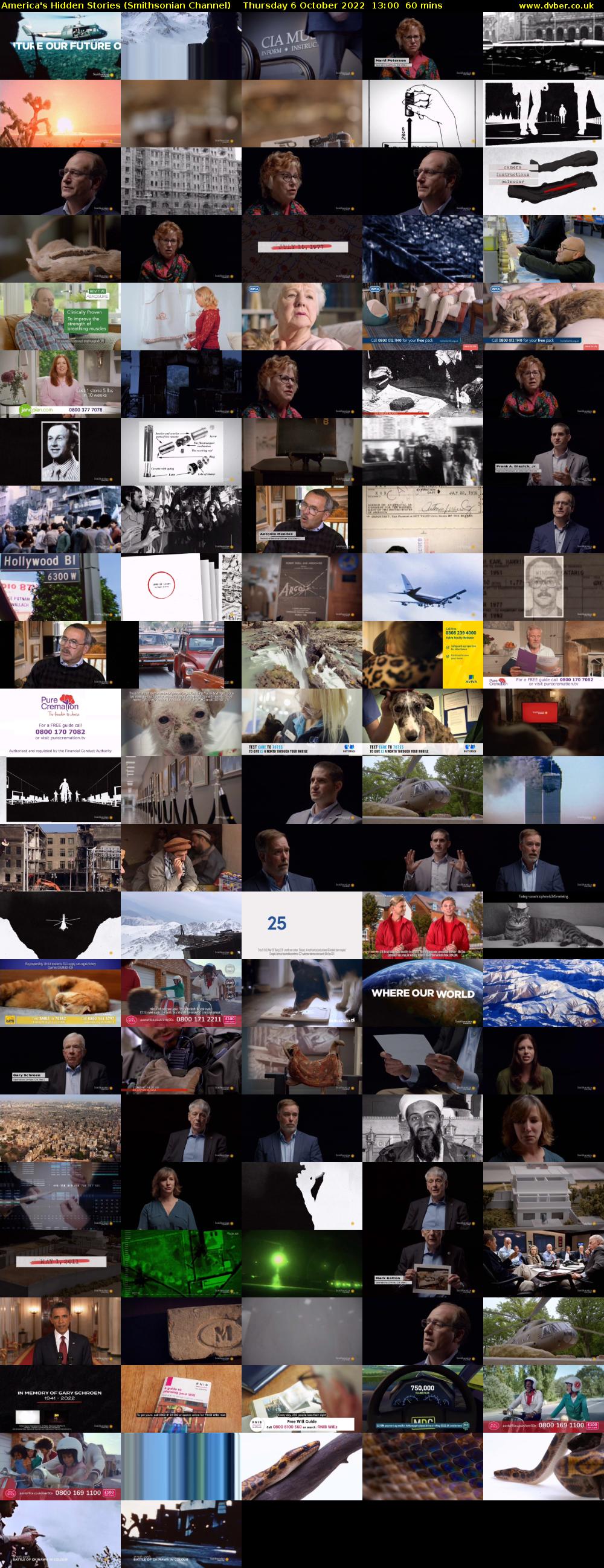 America's Hidden Stories (Smithsonian Channel) Thursday 6 October 2022 13:00 - 14:00