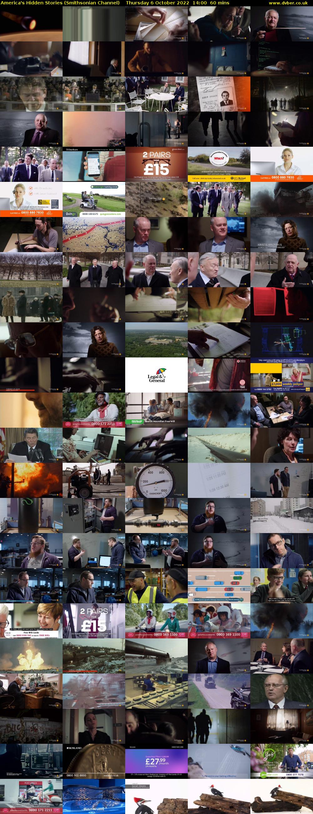 America's Hidden Stories (Smithsonian Channel) Thursday 6 October 2022 14:00 - 15:00