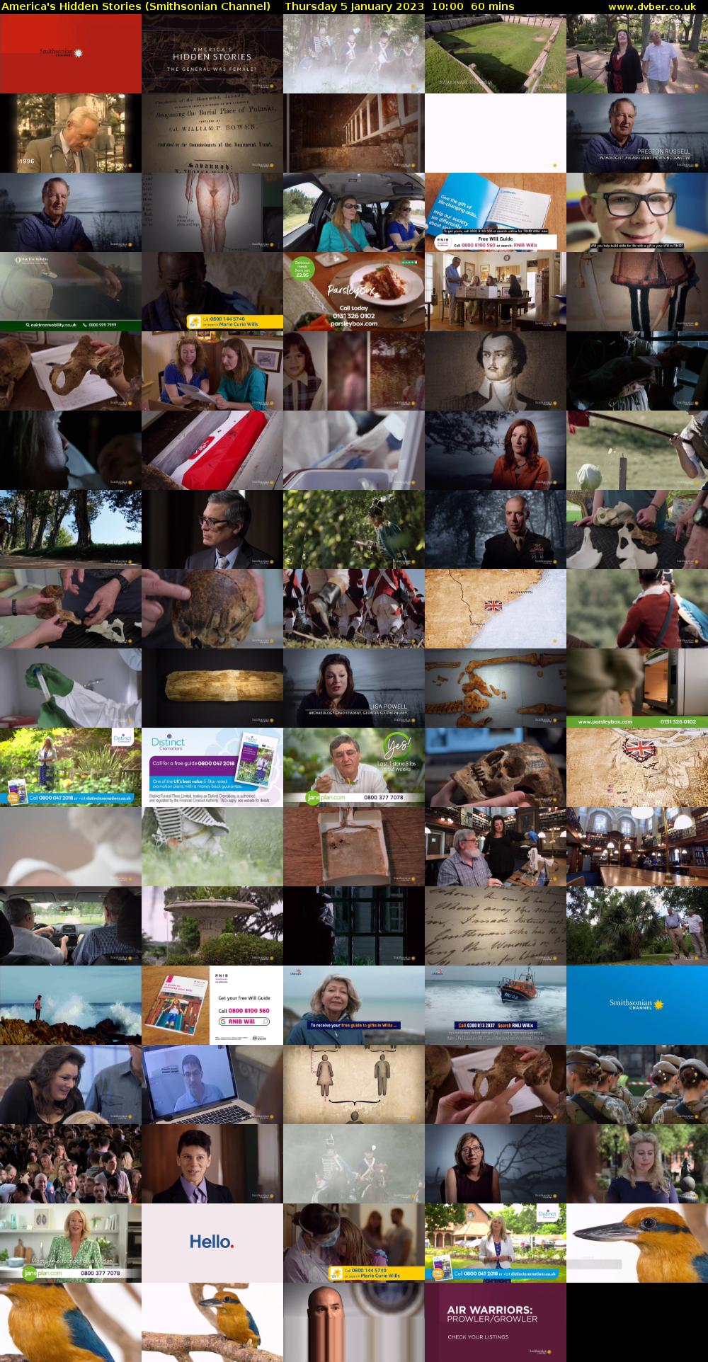 America's Hidden Stories (Smithsonian Channel) Thursday 5 January 2023 10:00 - 11:00