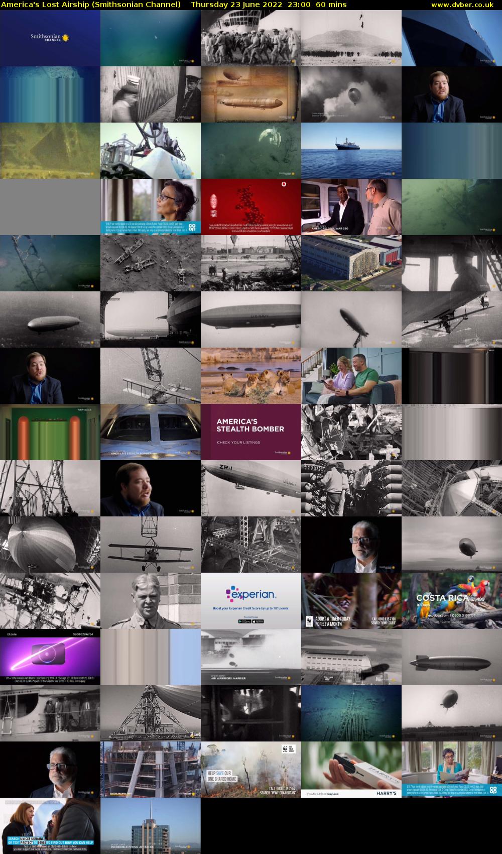 America's Lost Airship (Smithsonian Channel) Thursday 23 June 2022 23:00 - 00:00