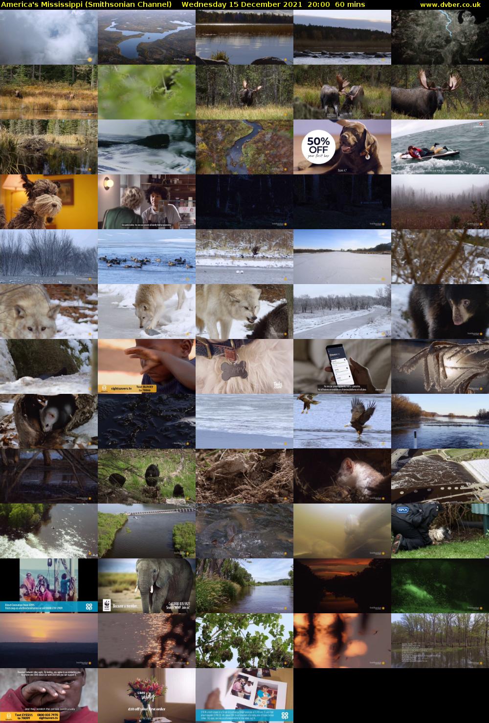 America's Mississippi (Smithsonian Channel) Wednesday 15 December 2021 20:00 - 21:00
