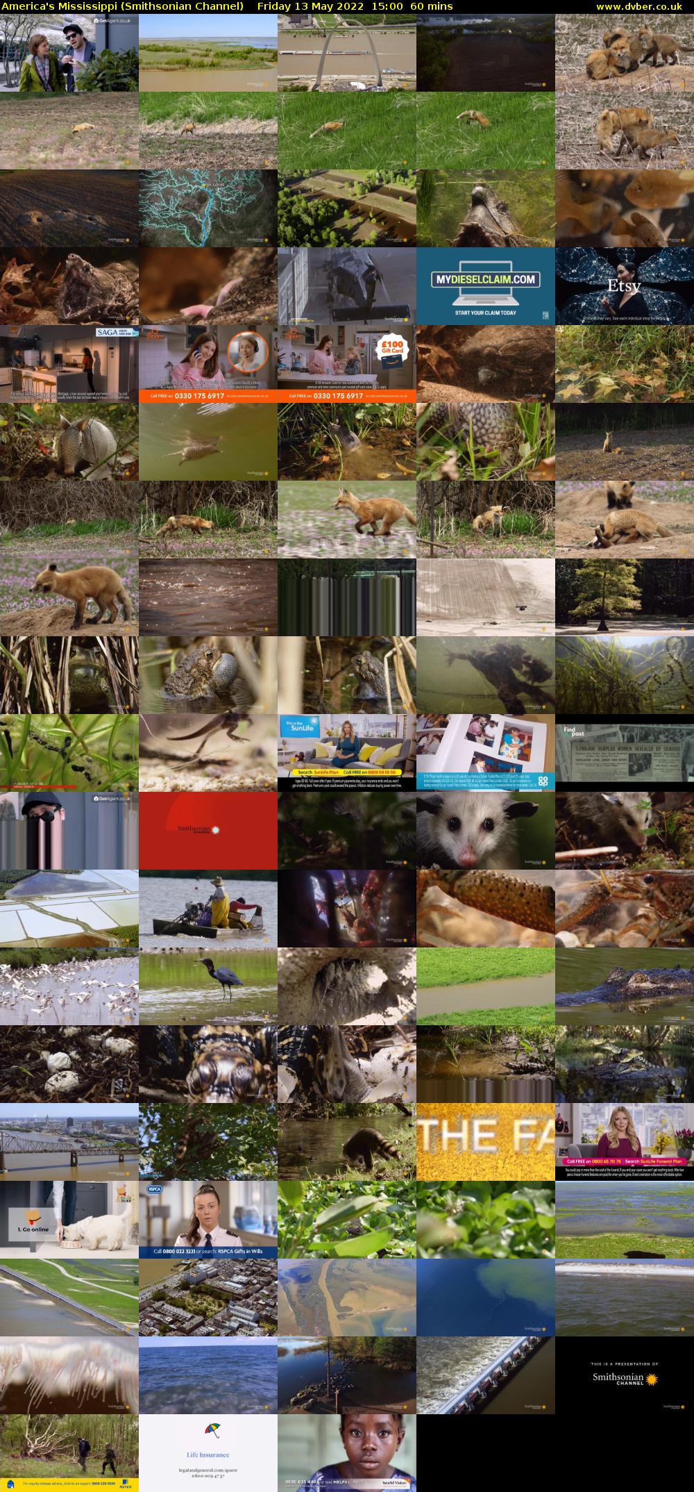 America's Mississippi (Smithsonian Channel) Friday 13 May 2022 15:00 - 16:00