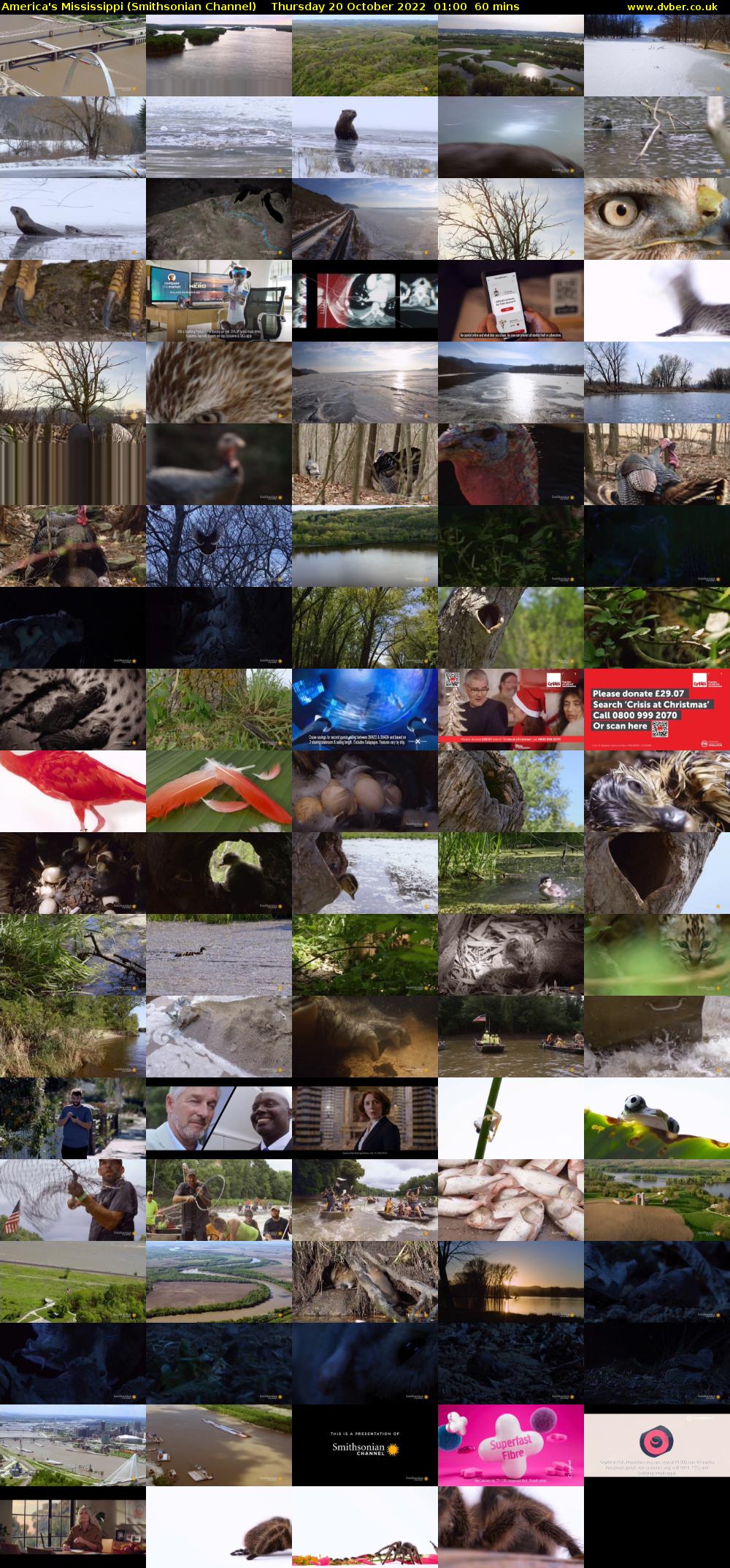 America's Mississippi (Smithsonian Channel) Thursday 20 October 2022 01:00 - 02:00