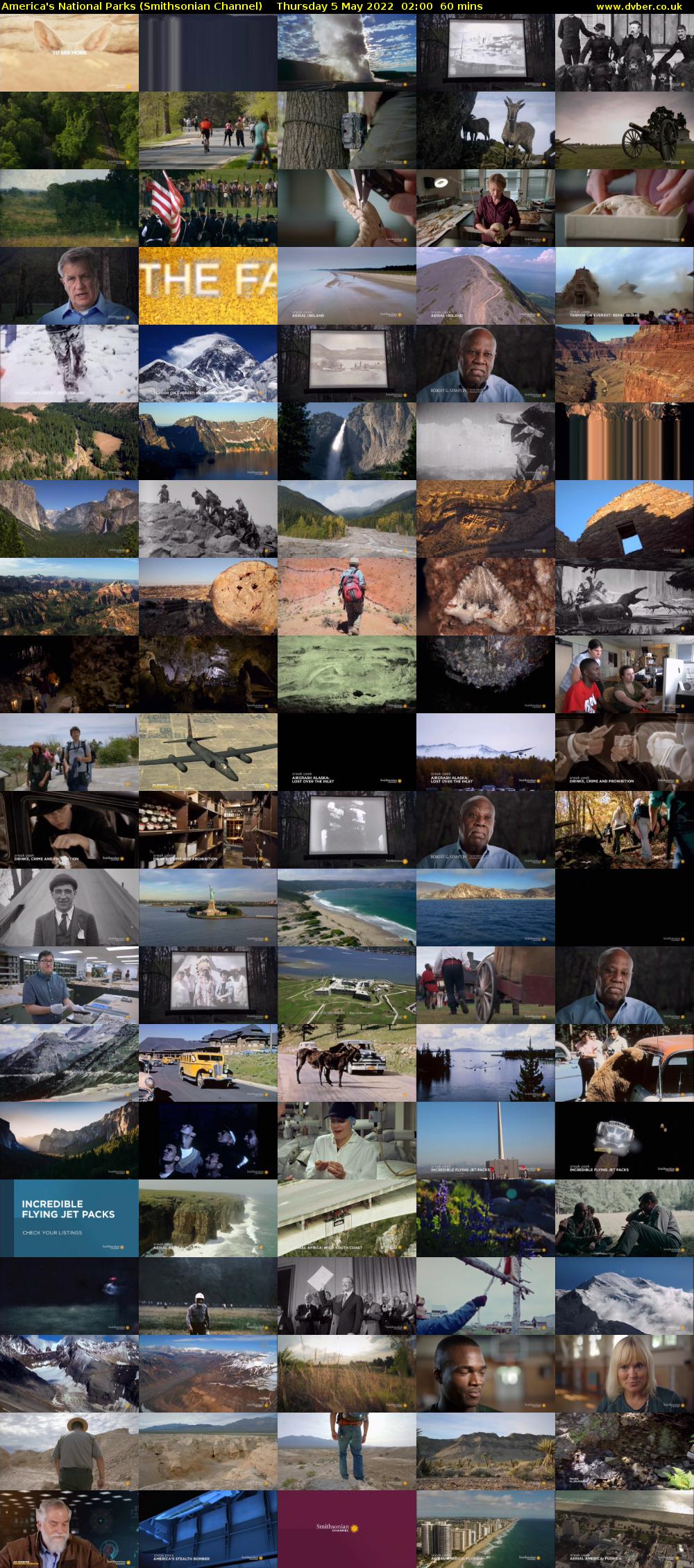 America's National Parks (Smithsonian Channel) Thursday 5 May 2022 02:00 - 03:00