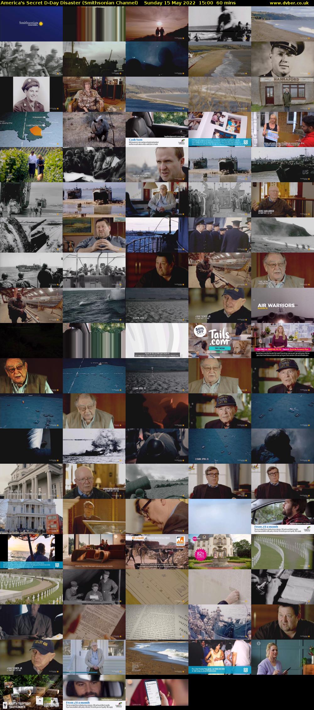 America's Secret D-Day Disaster (Smithsonian Channel) Sunday 15 May 2022 15:00 - 16:00