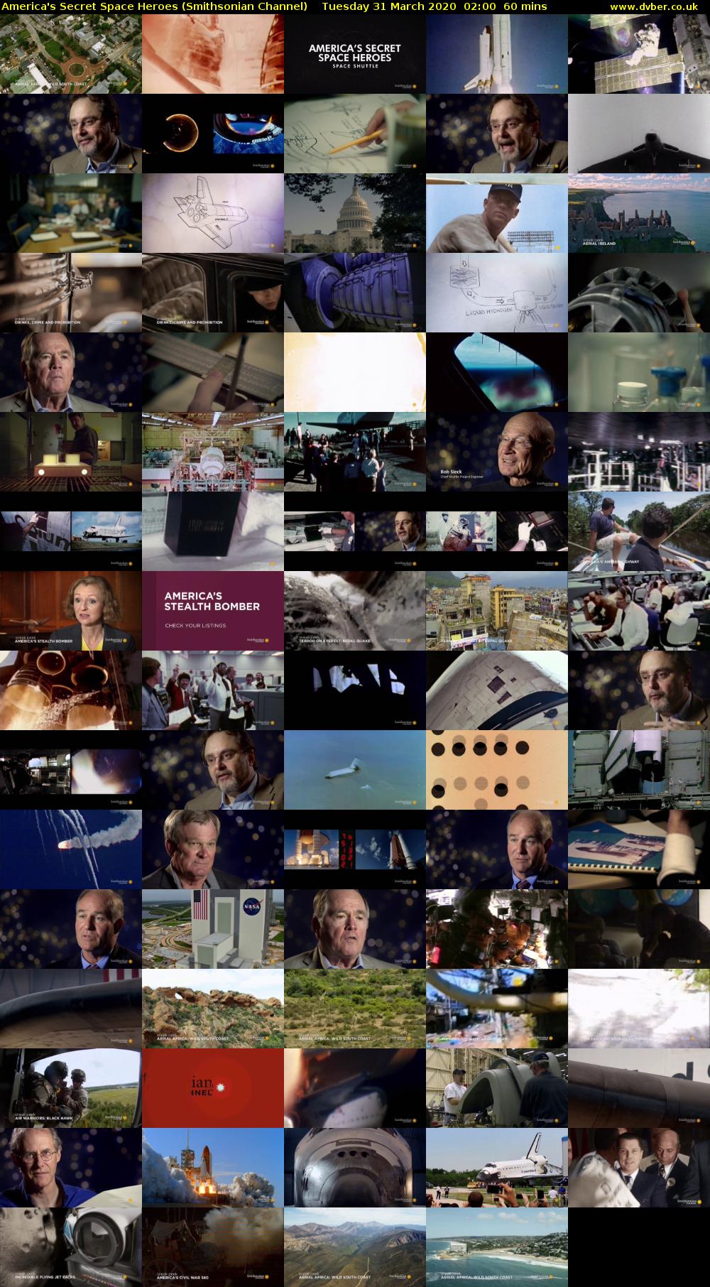 America's Secret Space Heroes (Smithsonian Channel) Tuesday 31 March 2020 02:00 - 03:00