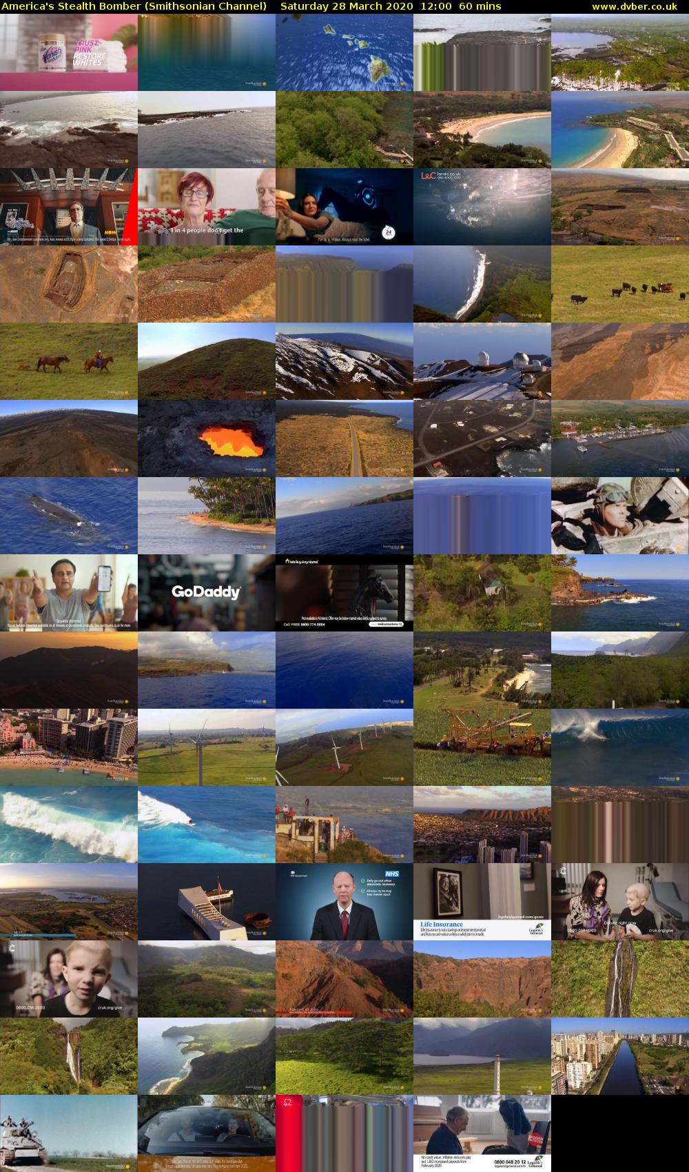 America's Stealth Bomber (Smithsonian Channel) Saturday 28 March 2020 12:00 - 13:00