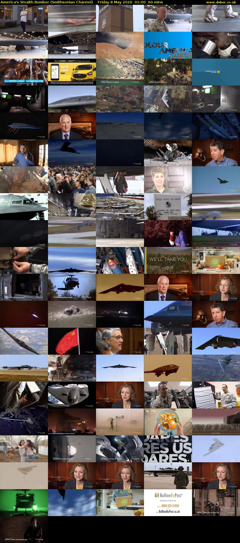 America's Stealth Bomber (Smithsonian Channel) Friday 8 May 2020 01:00 - 02:00