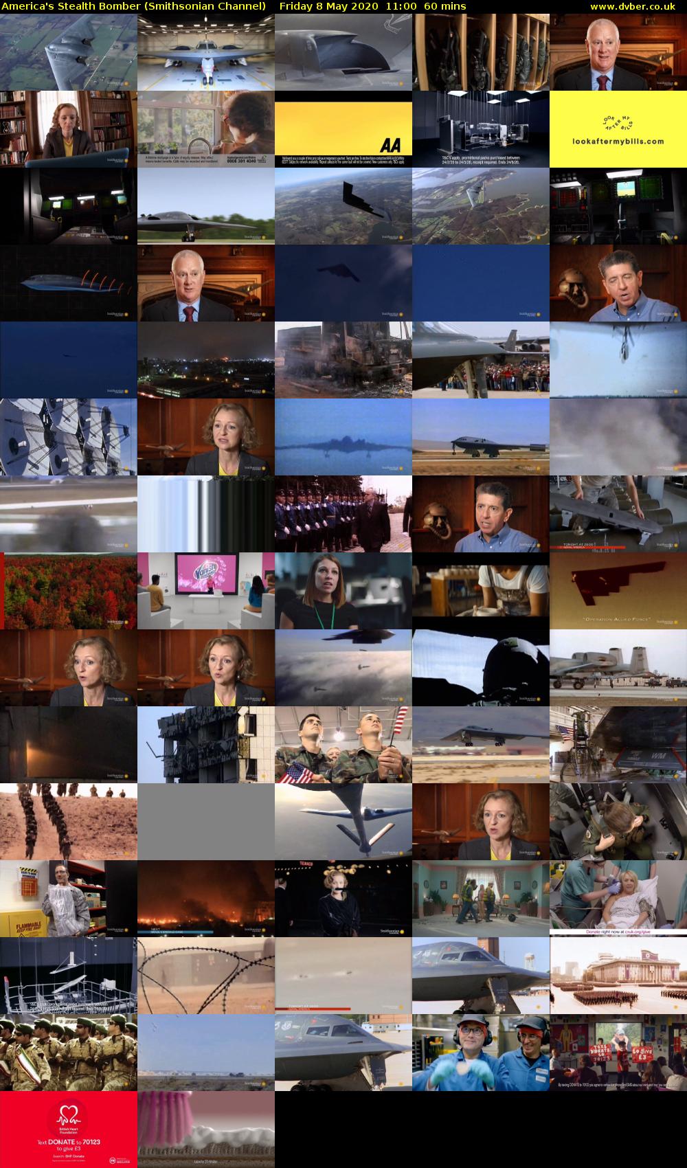 America's Stealth Bomber (Smithsonian Channel) Friday 8 May 2020 11:00 - 12:00