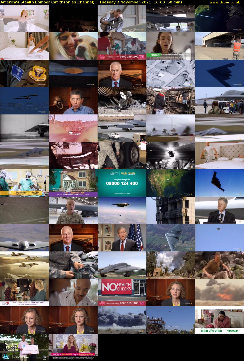 America's Stealth Bomber (Smithsonian Channel) Tuesday 2 November 2021 10:00 - 11:00