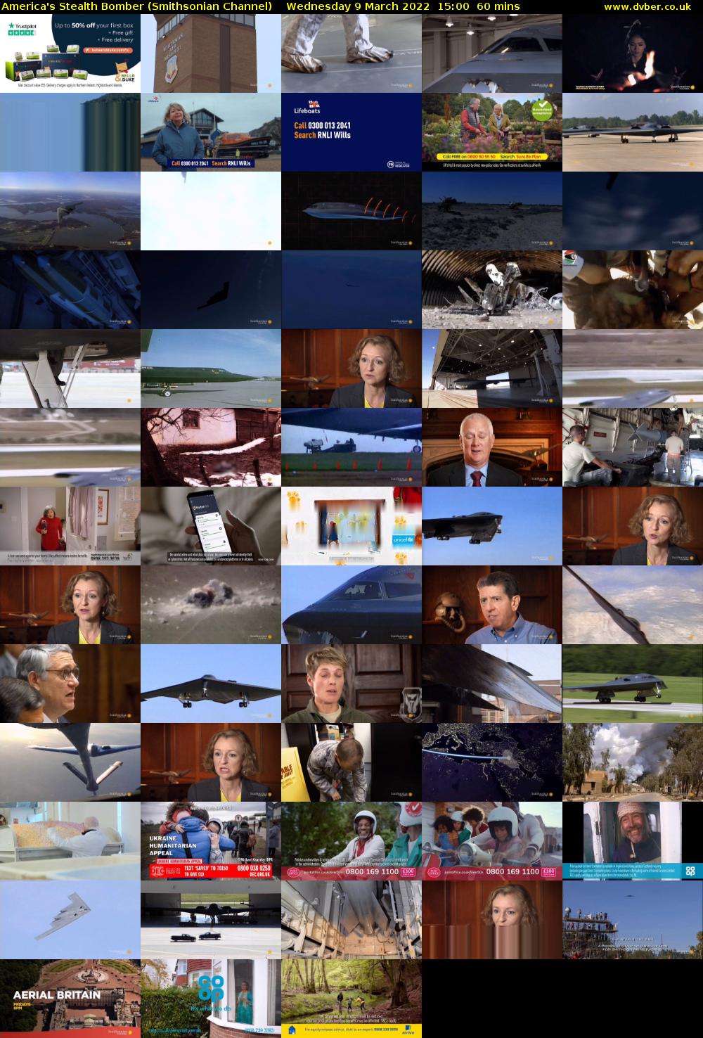 America's Stealth Bomber (Smithsonian Channel) Wednesday 9 March 2022 15:00 - 16:00