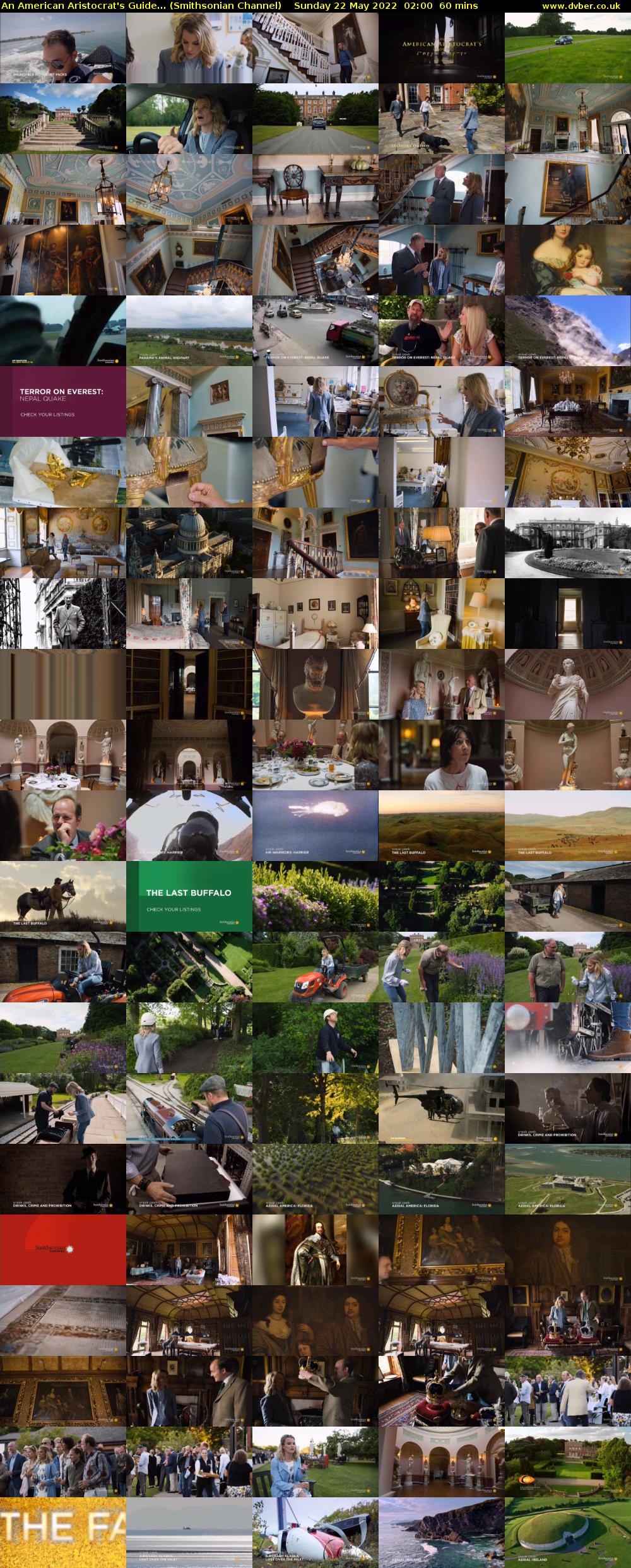 An American Aristocrat's Guide... (Smithsonian Channel) Sunday 22 May 2022 02:00 - 03:00