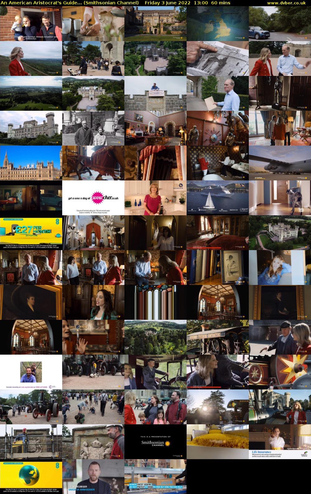 An American Aristocrat's Guide... (Smithsonian Channel) Friday 3 June 2022 13:00 - 14:00