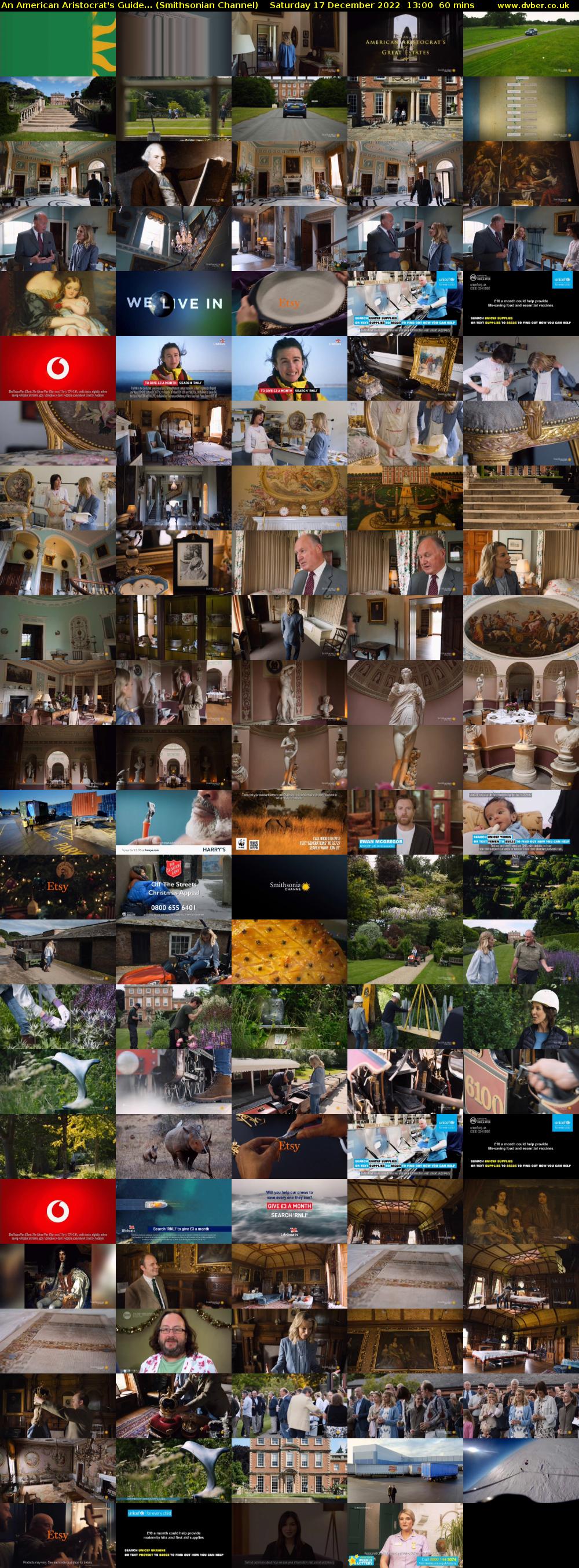 An American Aristocrat's Guide... (Smithsonian Channel) Saturday 17 December 2022 13:00 - 14:00