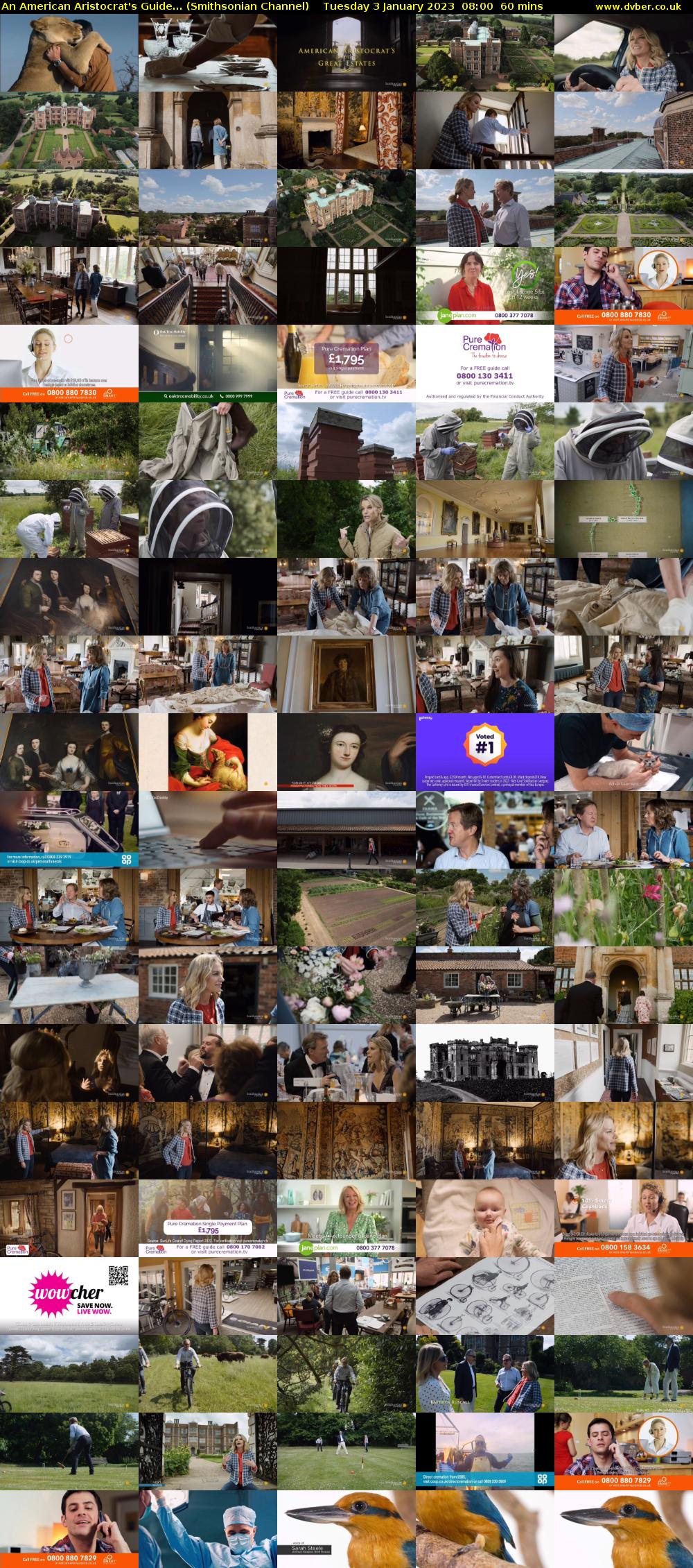 An American Aristocrat's Guide... (Smithsonian Channel) Tuesday 3 January 2023 08:00 - 09:00