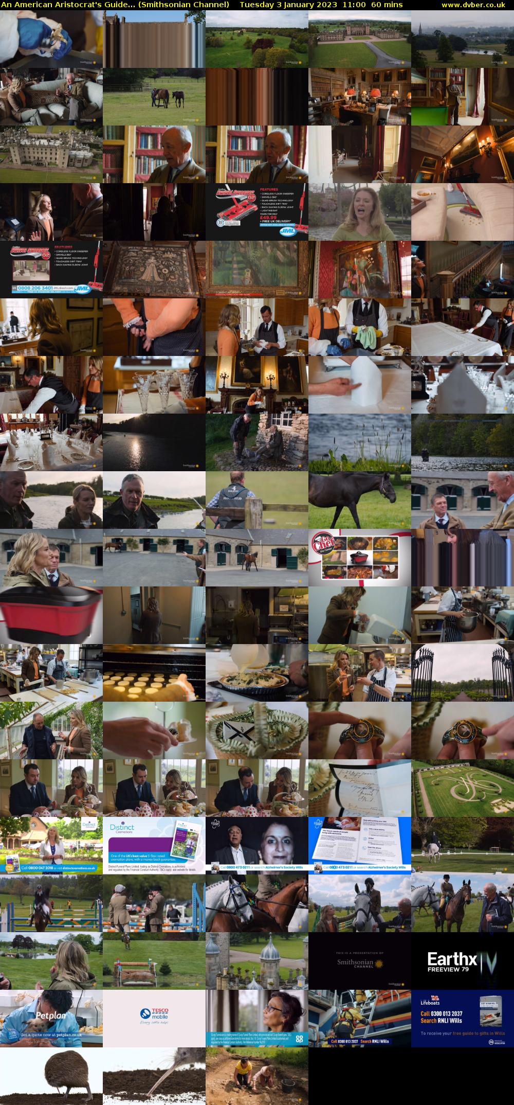 An American Aristocrat's Guide... (Smithsonian Channel) Tuesday 3 January 2023 11:00 - 12:00