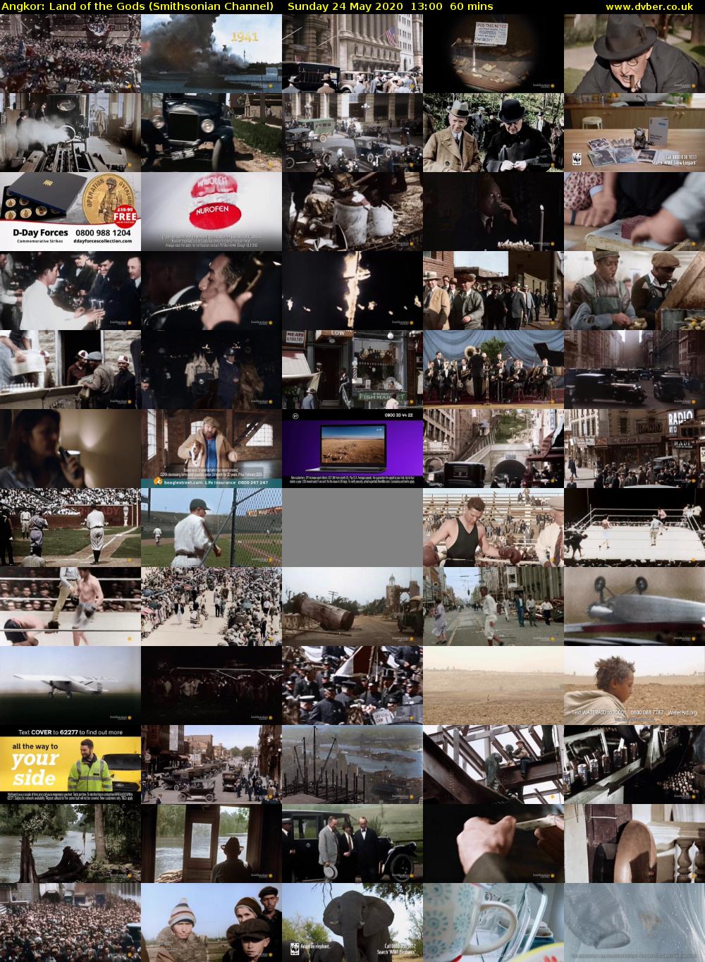 Angkor: Land of the Gods (Smithsonian Channel) Sunday 24 May 2020 13:00 - 14:00