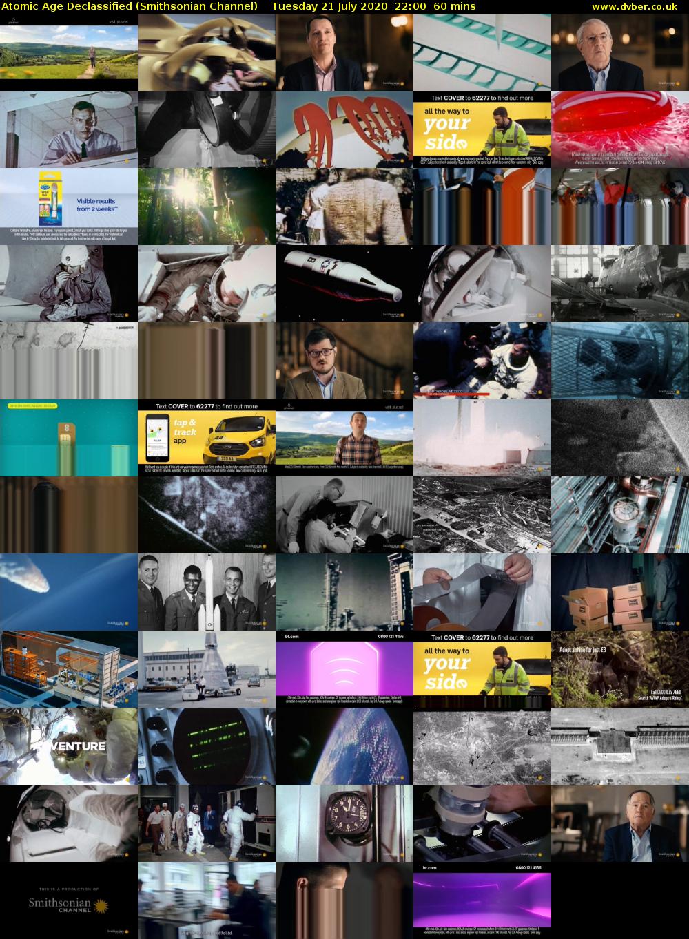 Atomic Age Declassified (Smithsonian Channel) Tuesday 21 July 2020 22:00 - 23:00