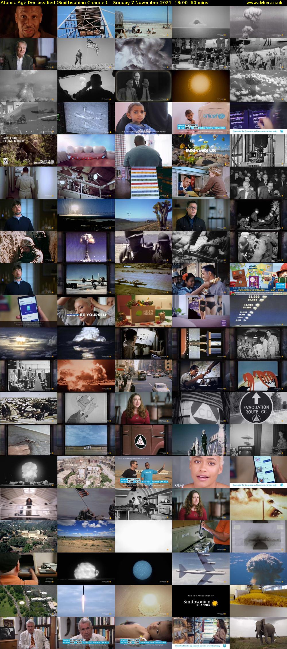 Atomic Age Declassified (Smithsonian Channel) Sunday 7 November 2021 18:00 - 19:00