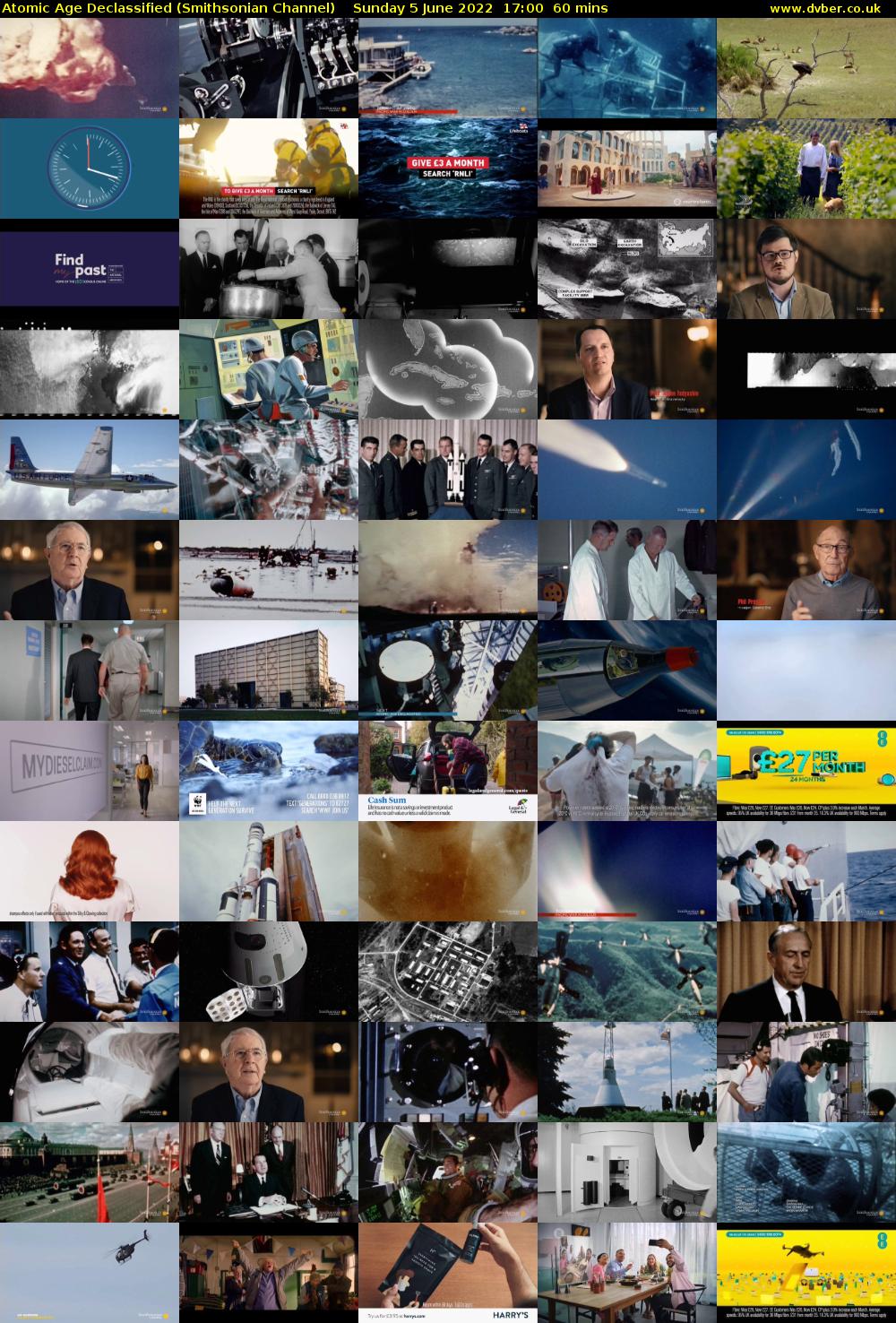 Atomic Age Declassified (Smithsonian Channel) Sunday 5 June 2022 17:00 - 18:00