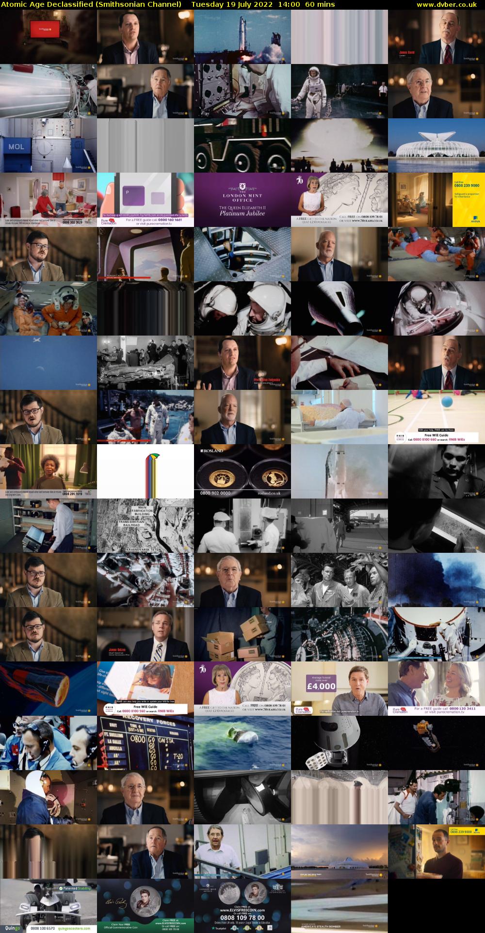 Atomic Age Declassified (Smithsonian Channel) Tuesday 19 July 2022 14:00 - 15:00
