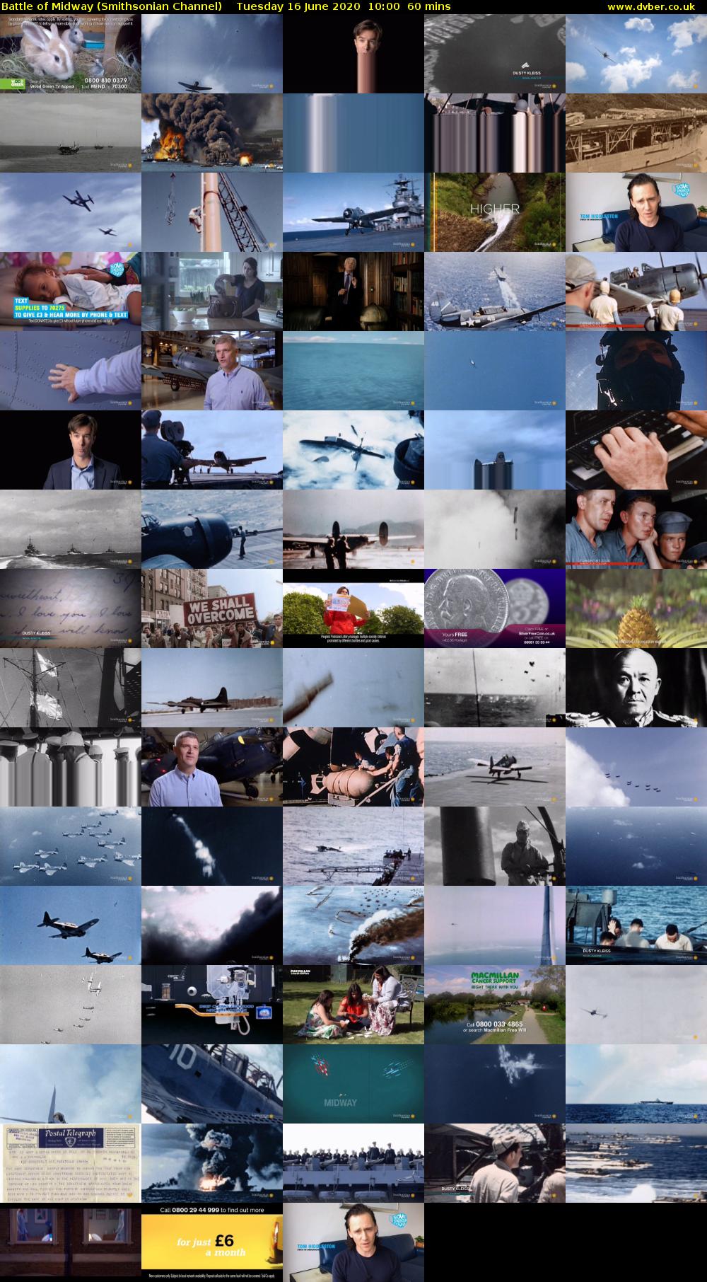 Battle of Midway (Smithsonian Channel) Tuesday 16 June 2020 10:00 - 11:00