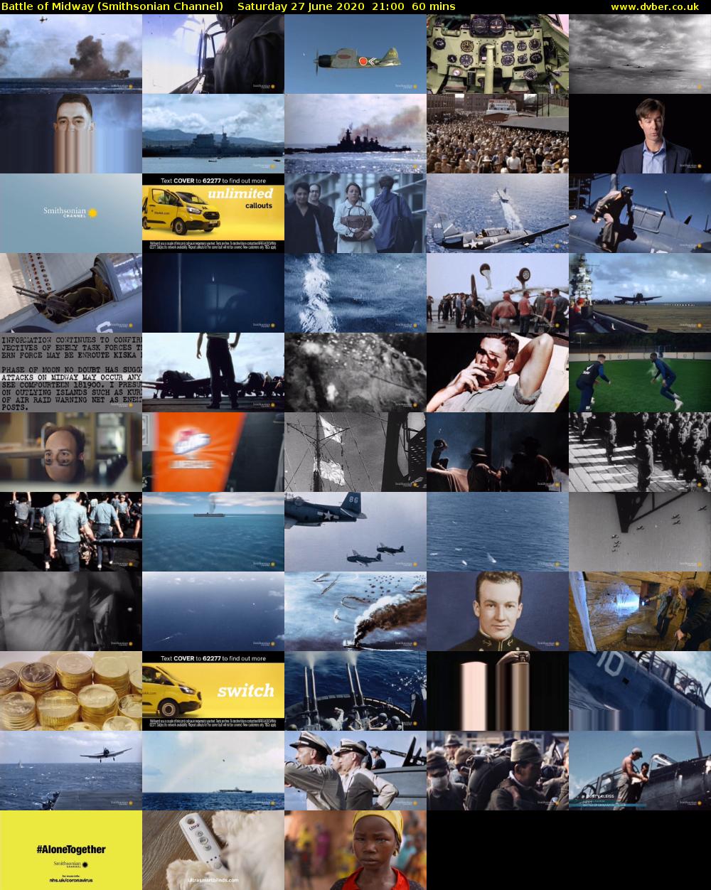 Battle of Midway (Smithsonian Channel) Saturday 27 June 2020 21:00 - 22:00