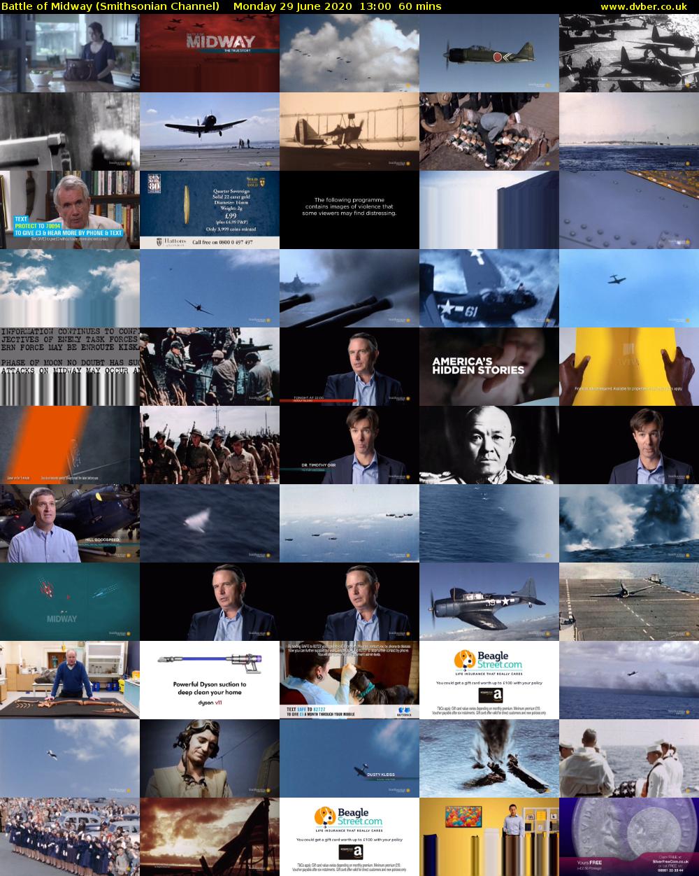 Battle of Midway (Smithsonian Channel) Monday 29 June 2020 13:00 - 14:00