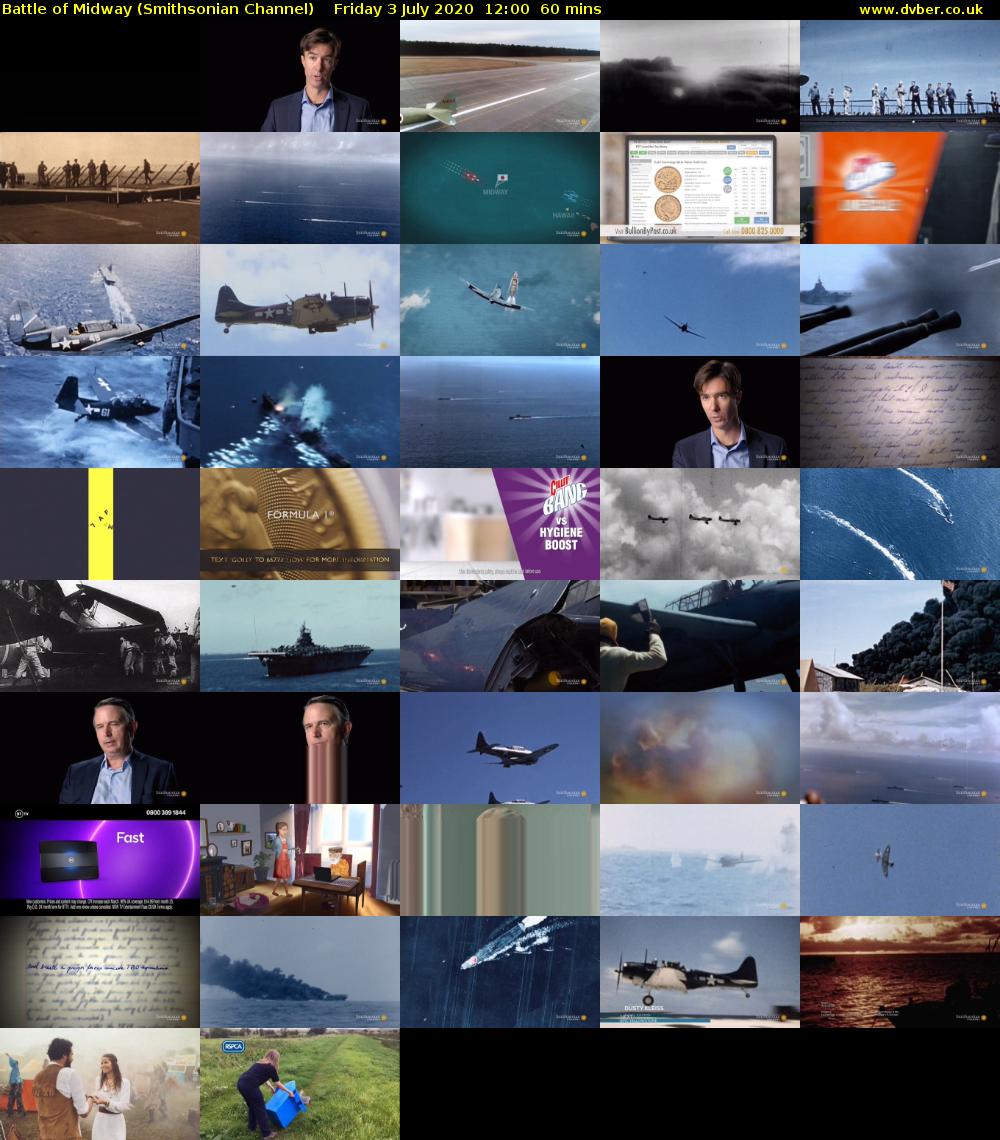Battle of Midway (Smithsonian Channel) Friday 3 July 2020 12:00 - 13:00