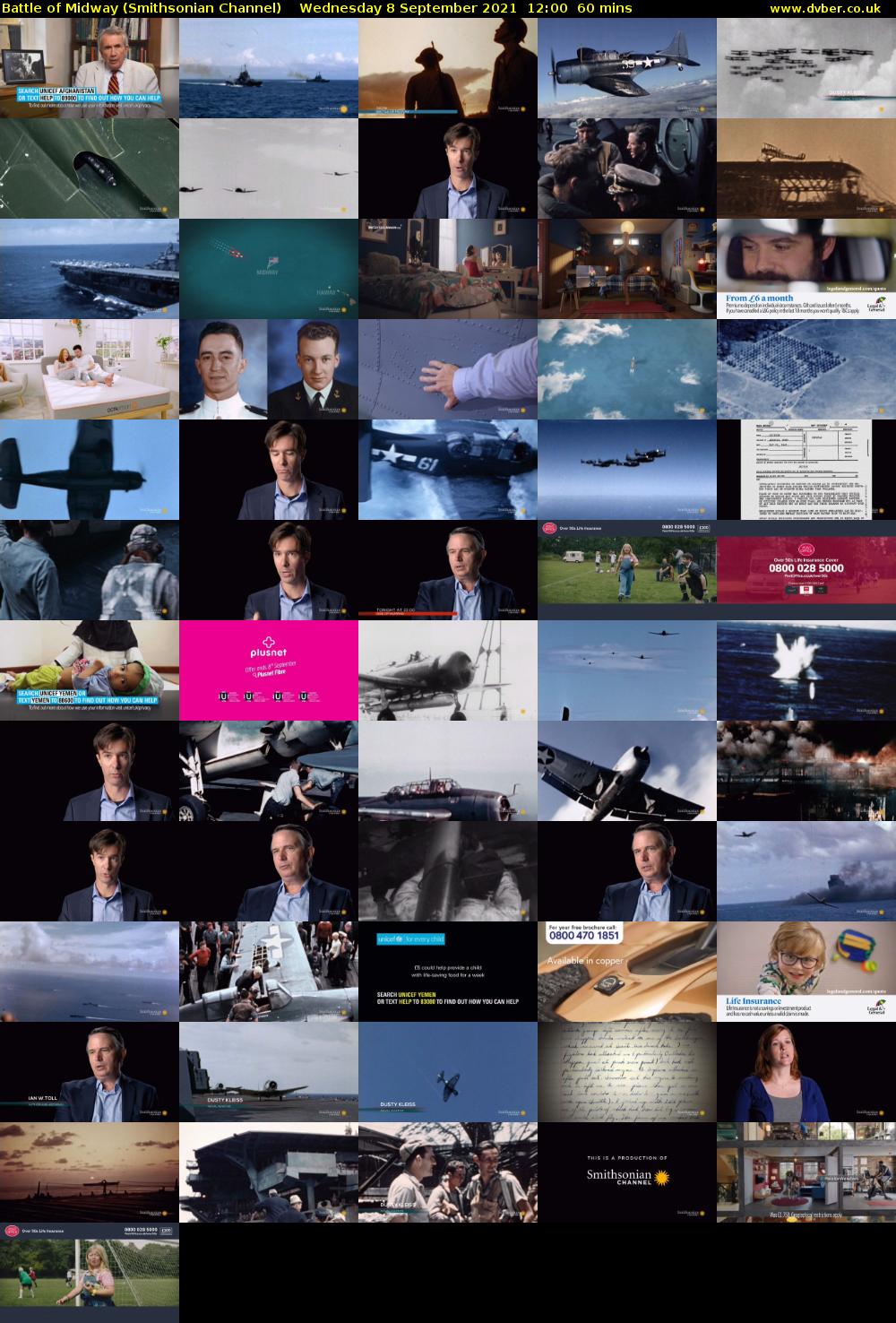 Battle of Midway (Smithsonian Channel) Wednesday 8 September 2021 13:00 - 14:00