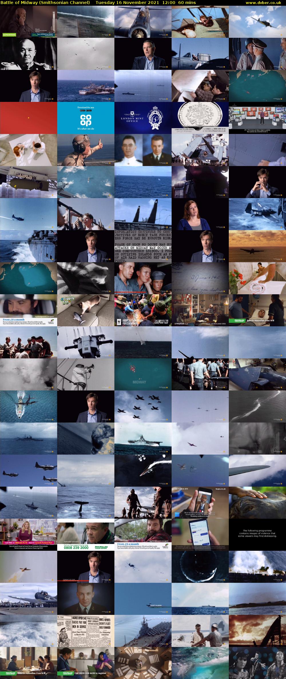 Battle of Midway (Smithsonian Channel) Tuesday 16 November 2021 12:00 - 13:00