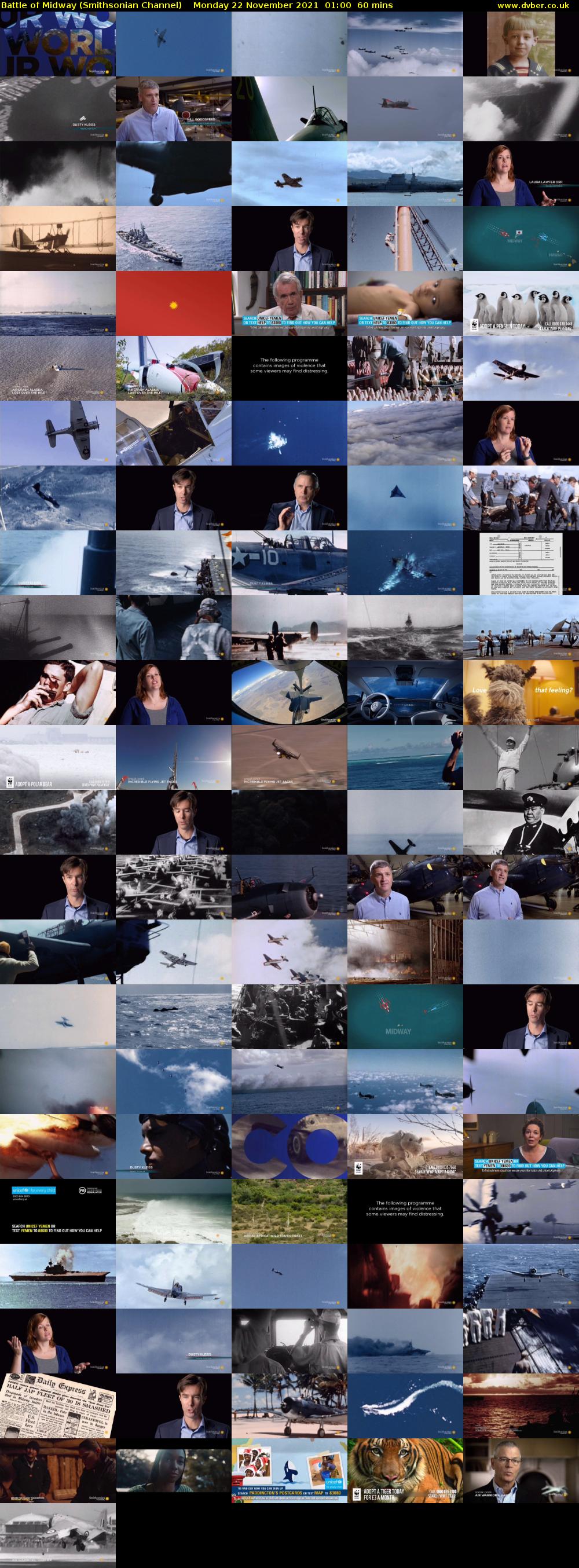 Battle of Midway (Smithsonian Channel) Monday 22 November 2021 01:00 - 02:00