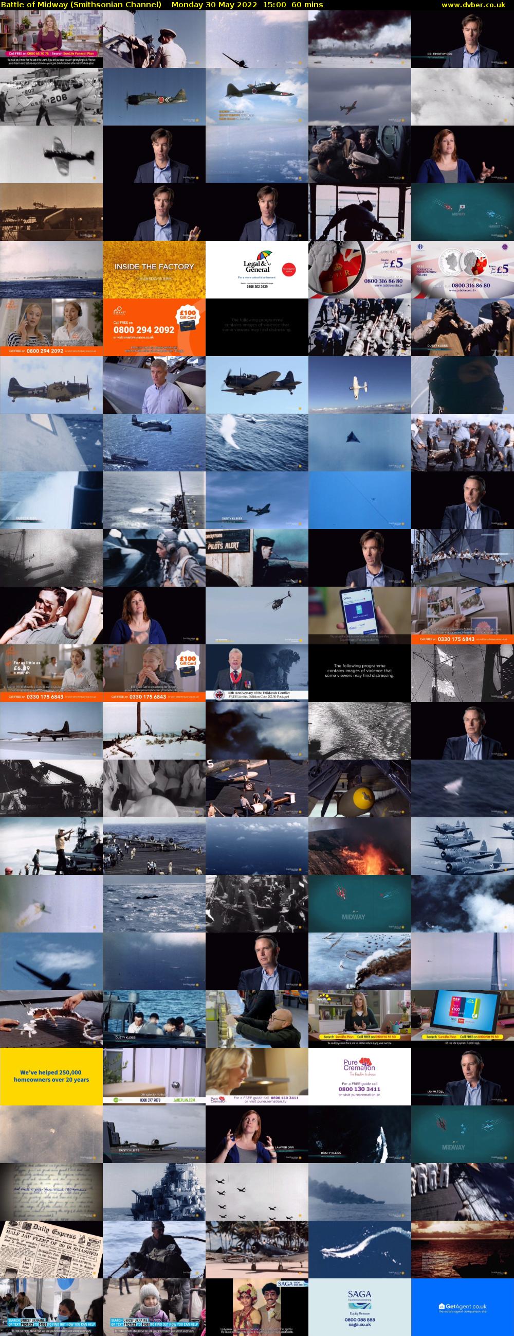 Battle of Midway (Smithsonian Channel) Monday 30 May 2022 15:00 - 16:00