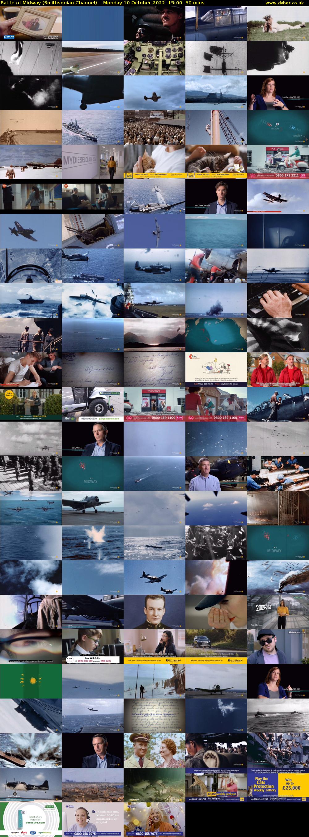 Battle of Midway (Smithsonian Channel) Monday 10 October 2022 15:00 - 16:00