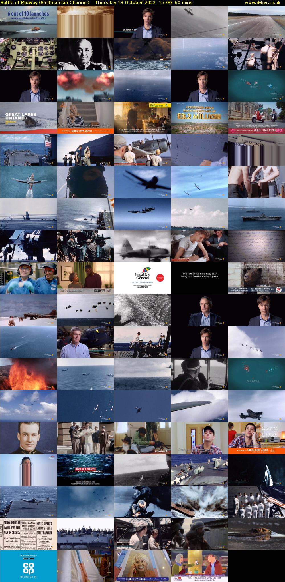 Battle of Midway (Smithsonian Channel) Thursday 13 October 2022 15:00 - 16:00