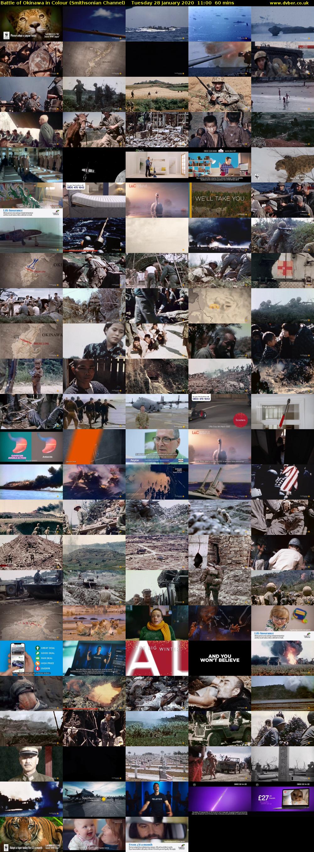 Battle of Okinawa in Colour (Smithsonian Channel) Tuesday 28 January 2020 11:00 - 12:00