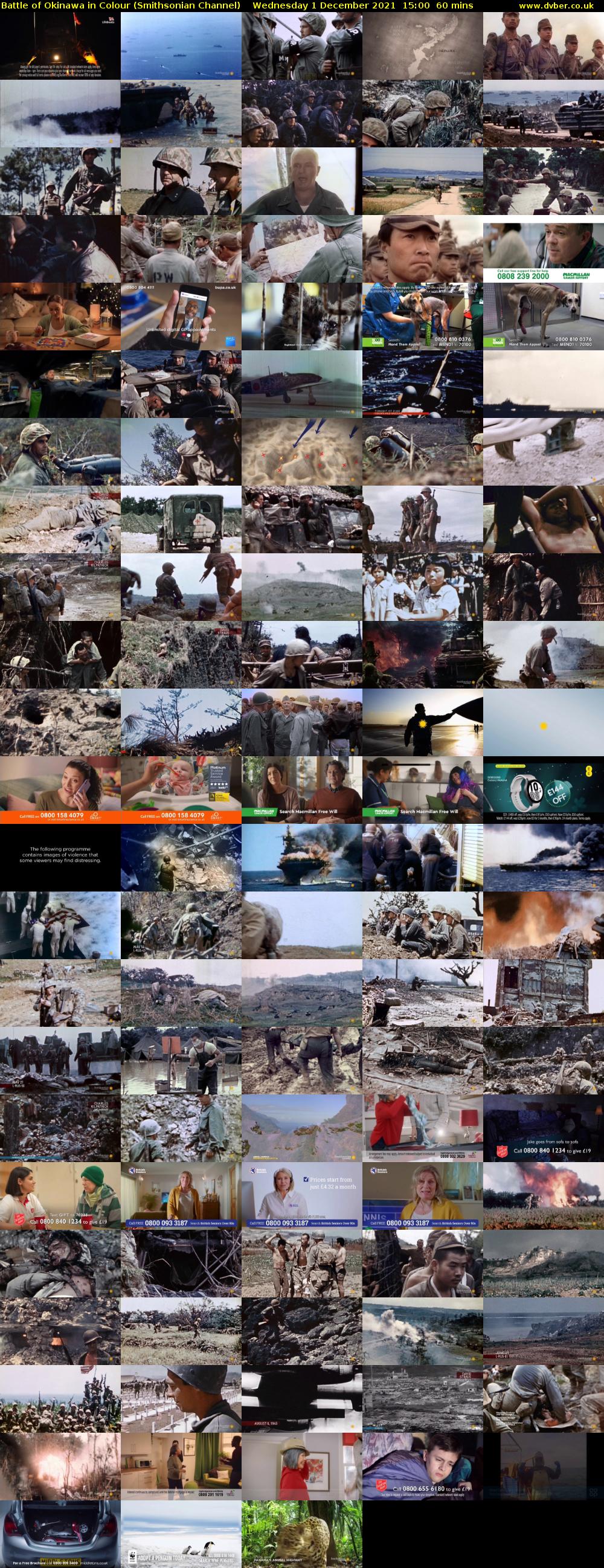 Battle of Okinawa in Colour (Smithsonian Channel) Wednesday 1 December 2021 15:00 - 16:00