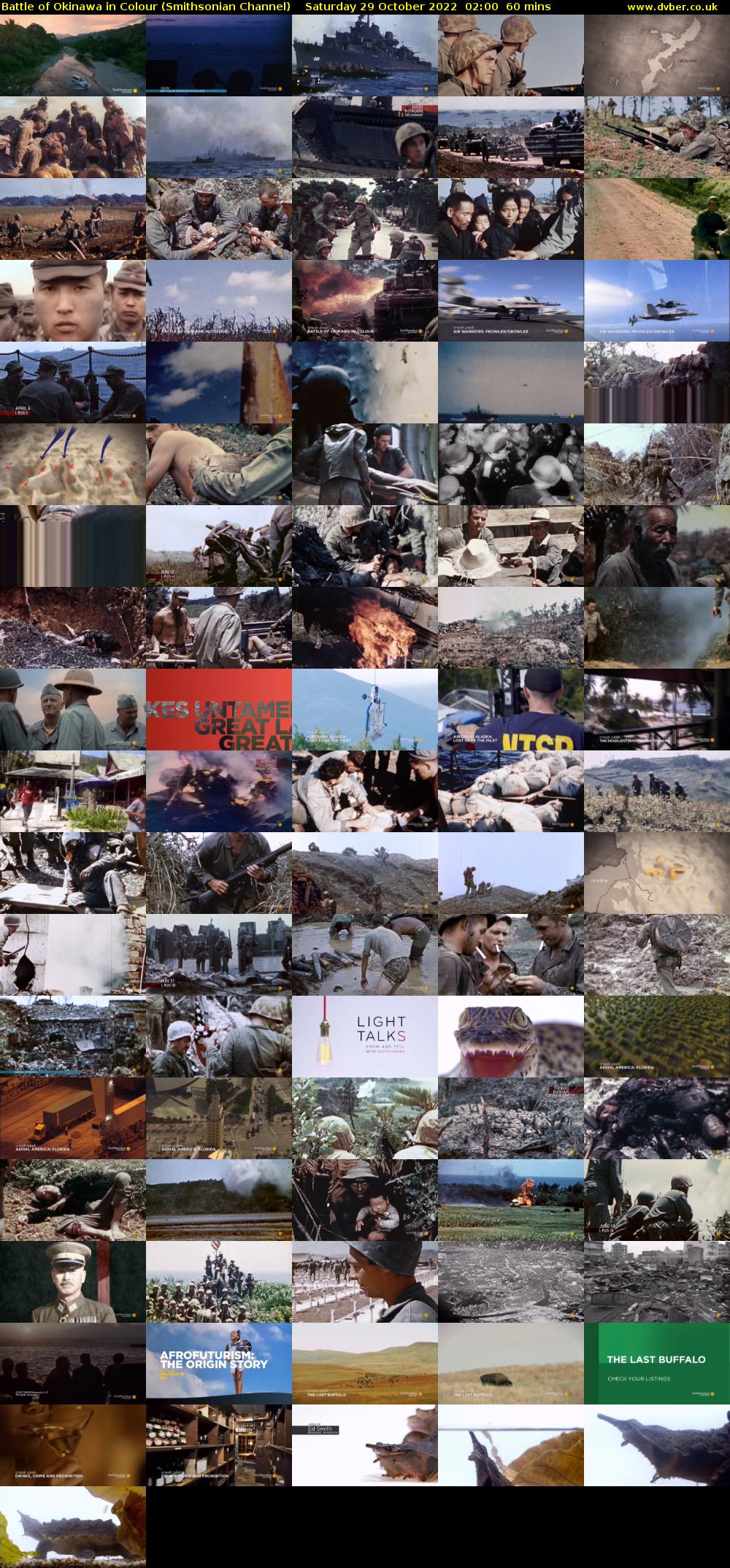 Battle of Okinawa in Colour (Smithsonian Channel) Saturday 29 October 2022 02:00 - 03:00
