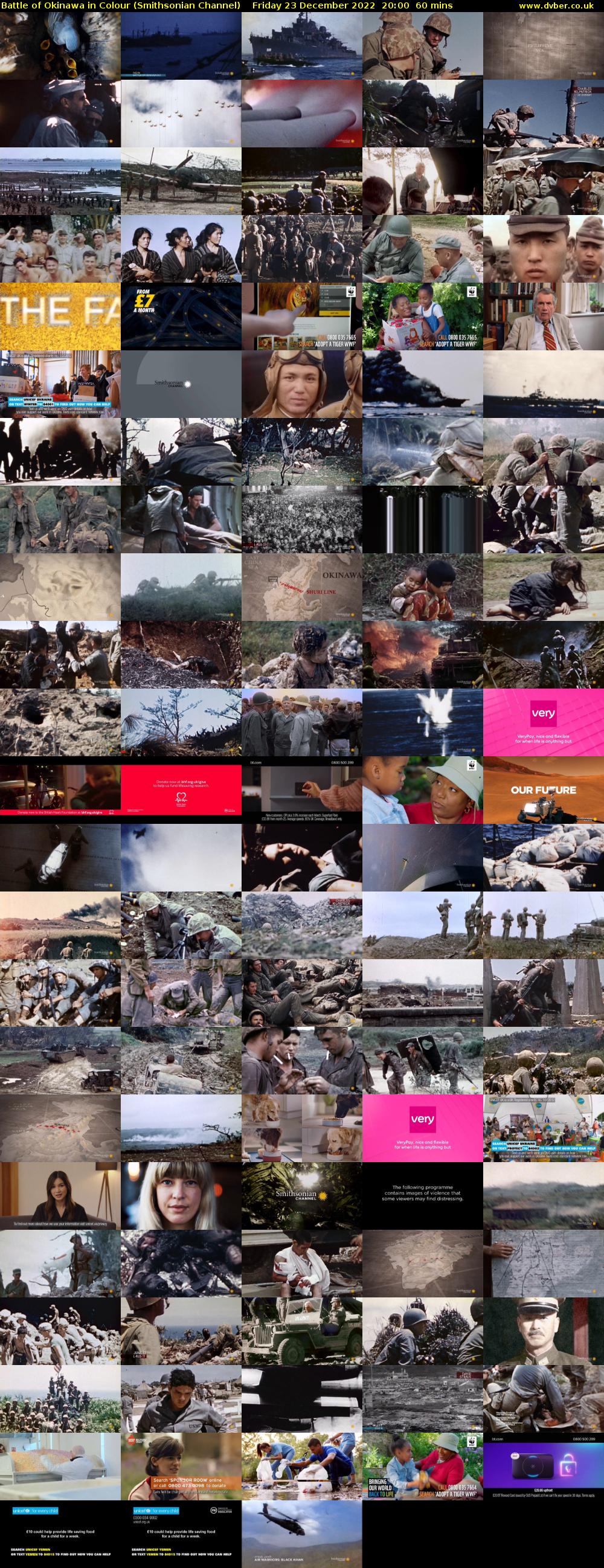 Battle of Okinawa in Colour (Smithsonian Channel) Friday 23 December 2022 20:00 - 21:00