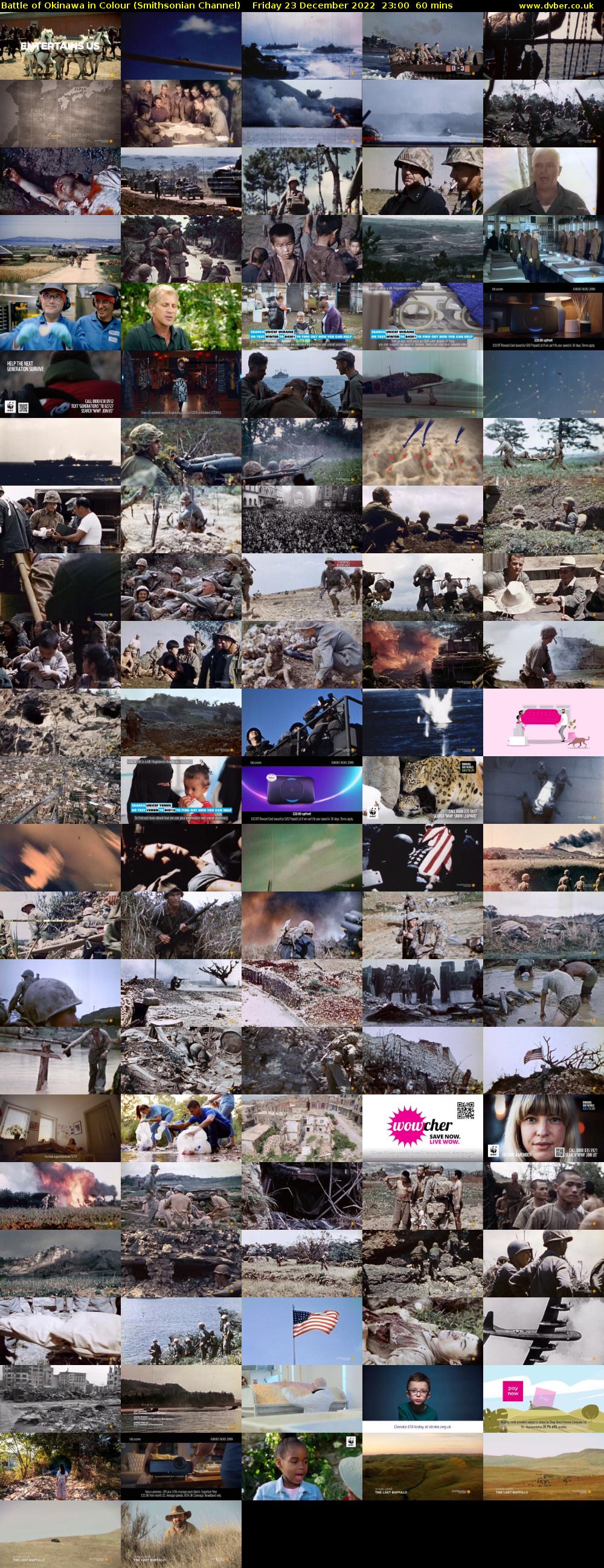 Battle of Okinawa in Colour (Smithsonian Channel) Friday 23 December 2022 23:00 - 00:00