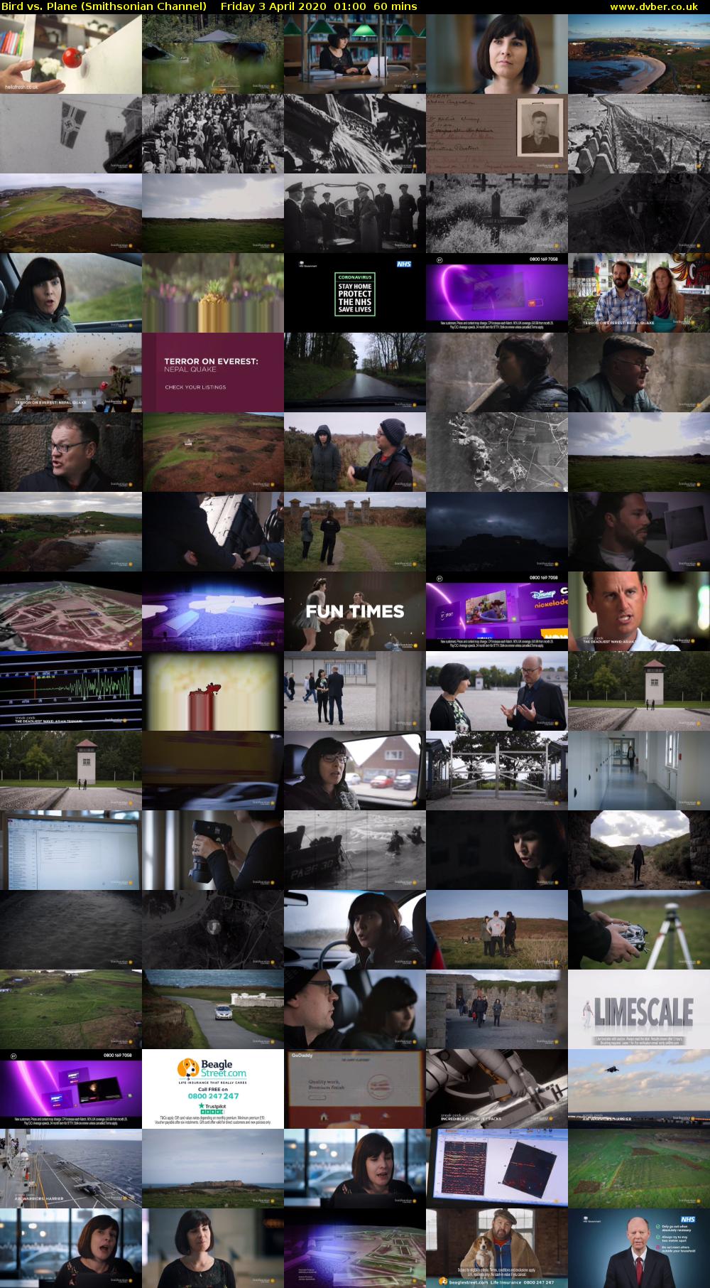 Bird vs. Plane (Smithsonian Channel) Friday 3 April 2020 01:00 - 02:00